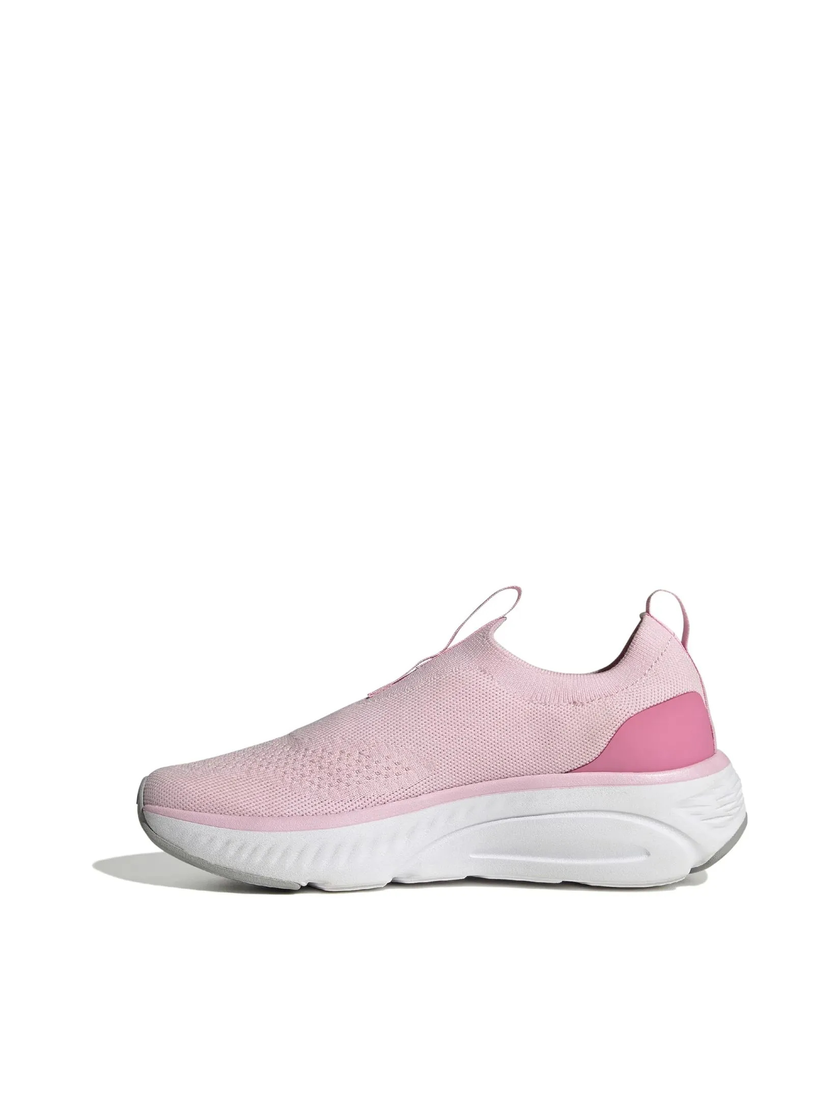 ADIDAS Women Shoes Cloudfoam Go Sock Clear Pink / Silver Met. / Bliss Pink ADIDAS Women Shoes Cloudfoam Go Sock Clear Pink / Silver Met. / Bliss Pink