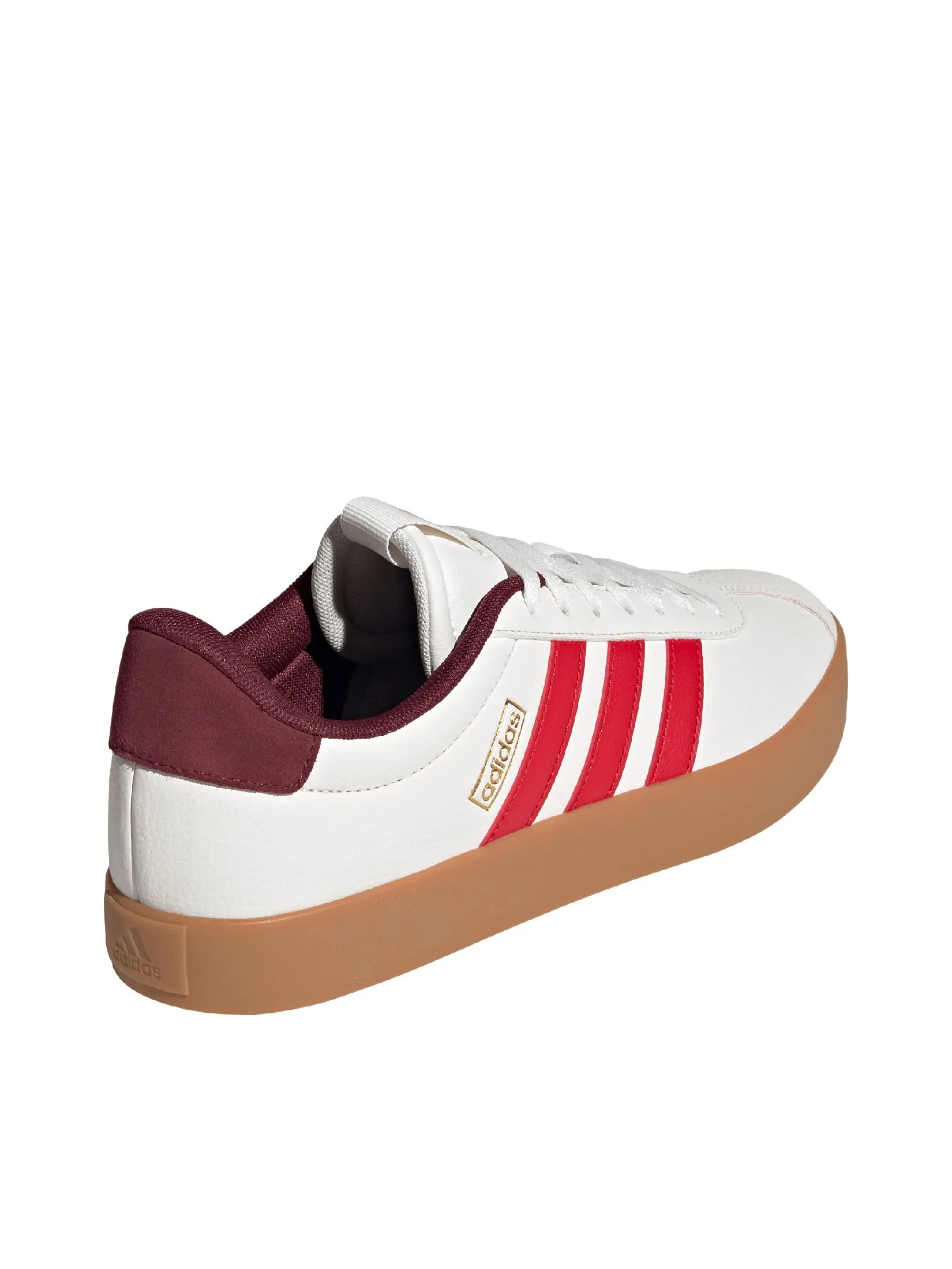 ADIDAS Men Sneakers VL Court 3.0 JR8633 White / Core White / Shadow Red / Better Scarlet ADIDAS Men Sneakers VL Court 3.0 JR8633 White / Core White / Shadow Red / Better Scarlet