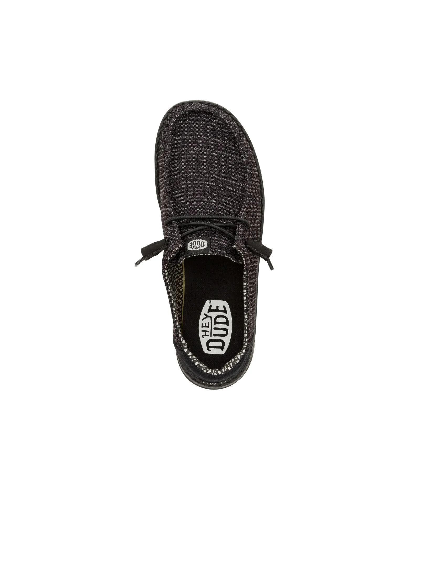 HEYDUDE WENDY STRETCH SOX  - BLACK/BLACK HEYDUDE WENDY STRETCH SOX  - BLACK/BLACK