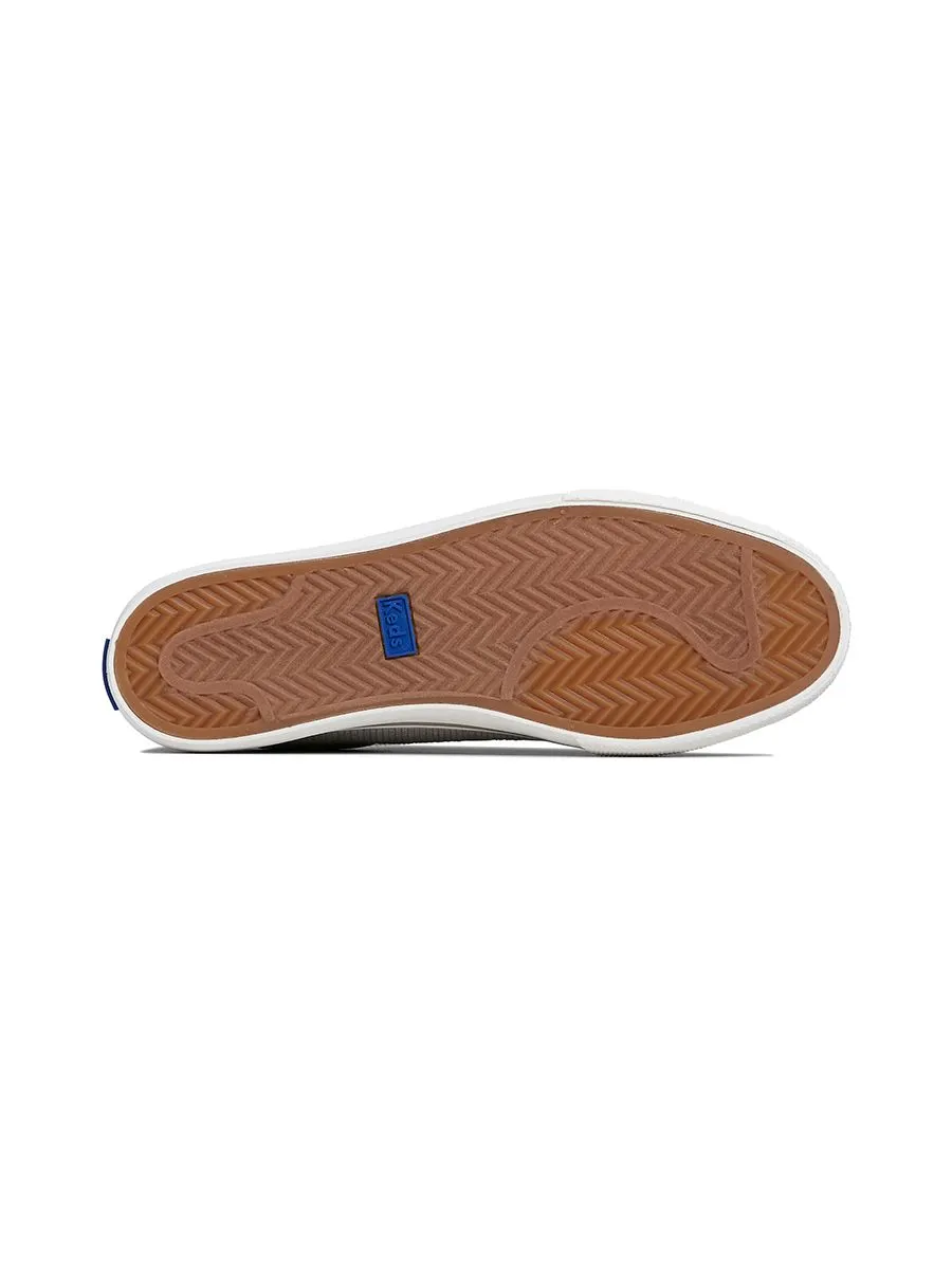KEDS Women Jump Kick Mini Check Textile Grey KEDS Women Jump Kick Mini Check Textile Grey