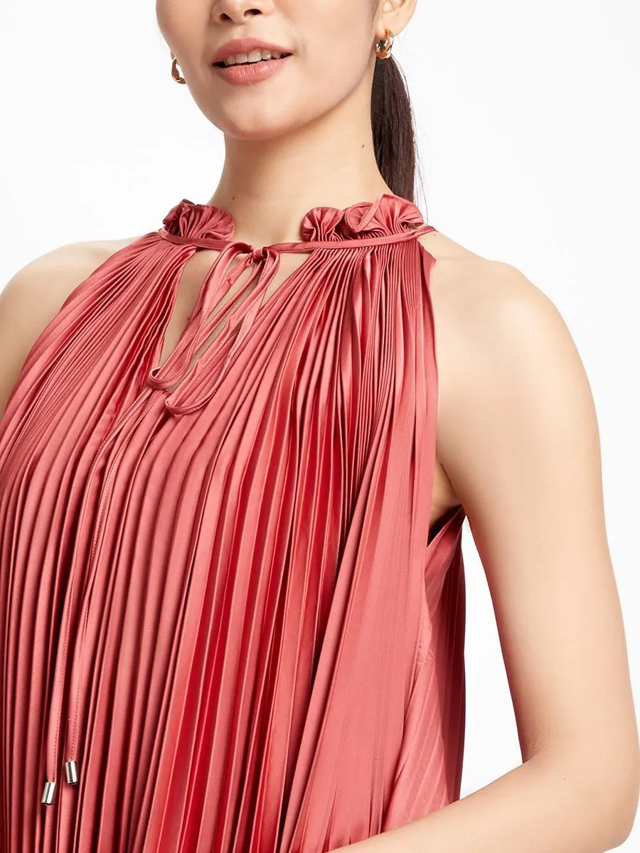 EXPRESSIONS EVENING Women Blouse Sleeveless Striped Solid EXPRESSIONS EVENING Women Blouse Sleeveless Striped Solid
