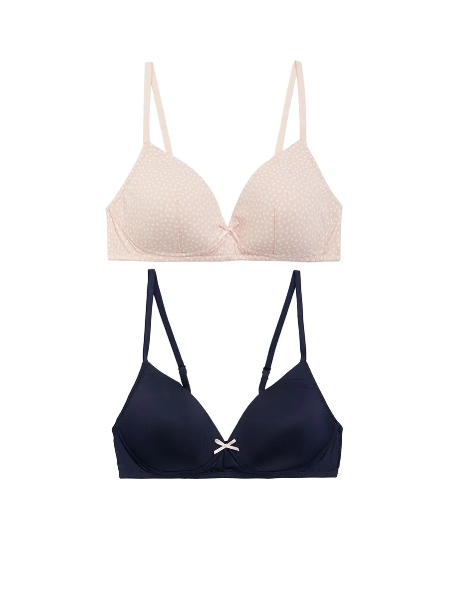 MARKS & SPENCER 2 Pack Padded Full Cup First Bras AA-D T339132PQL MARKS & SPENCER 2 Pack Padded Full Cup First Bras AA-D T339132PQL
