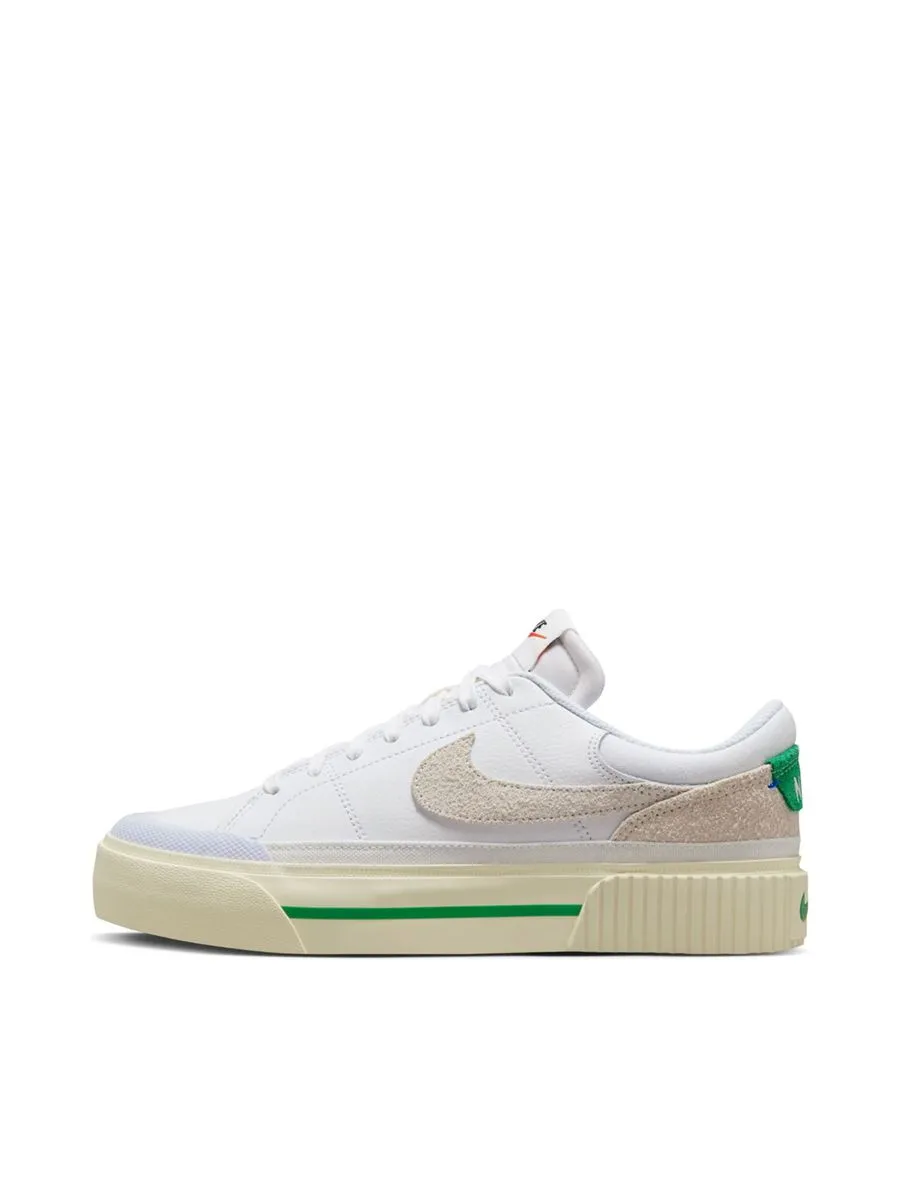 NIKE Women Casual Shoes Court Legacy Lift FJ5483-100 NIKE Women Casual Shoes Court Legacy Lift FJ5483-100