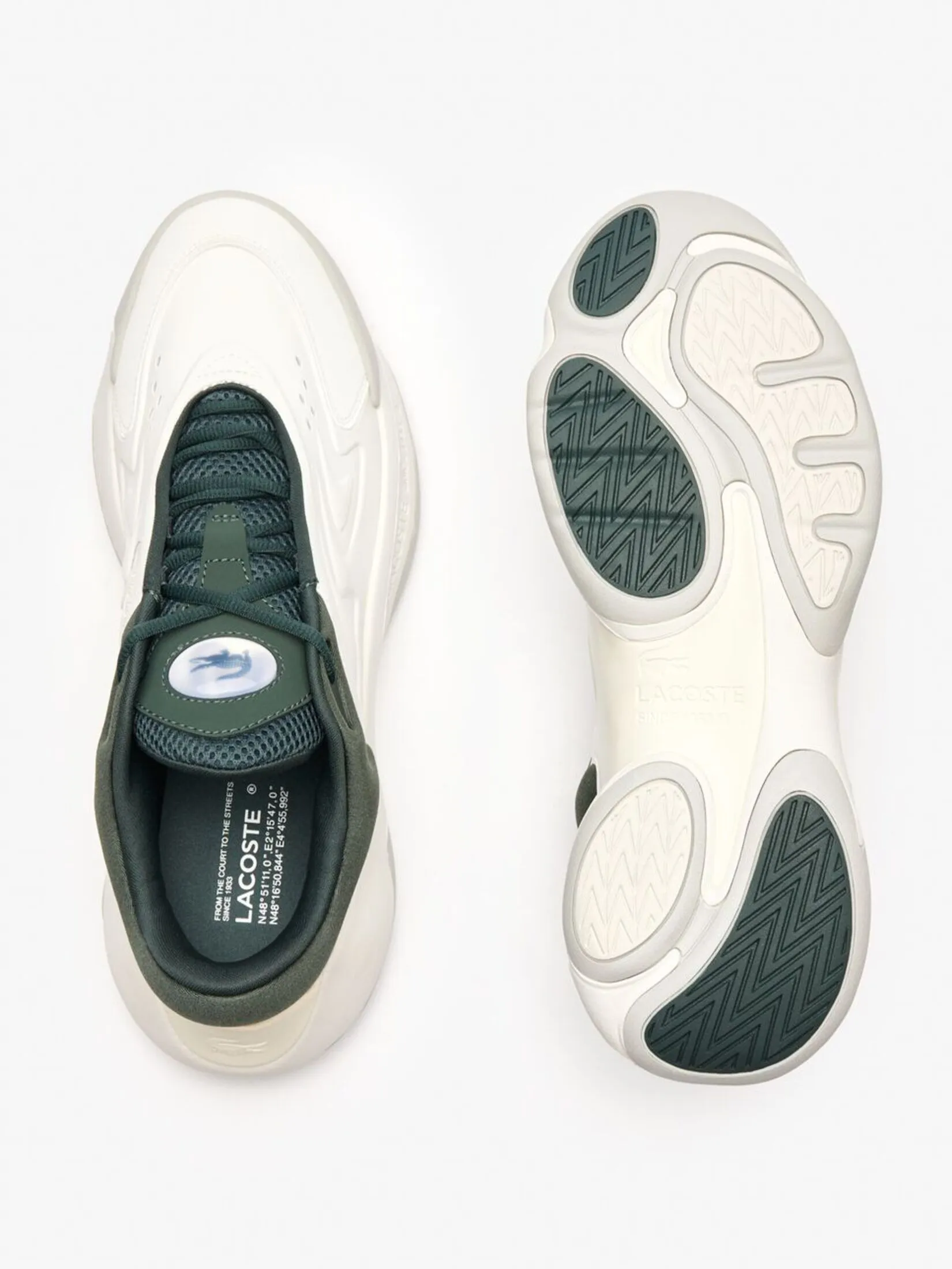 LACOSTE Men’s Aceline Trainers White LACOSTE Men’s Aceline Trainers White