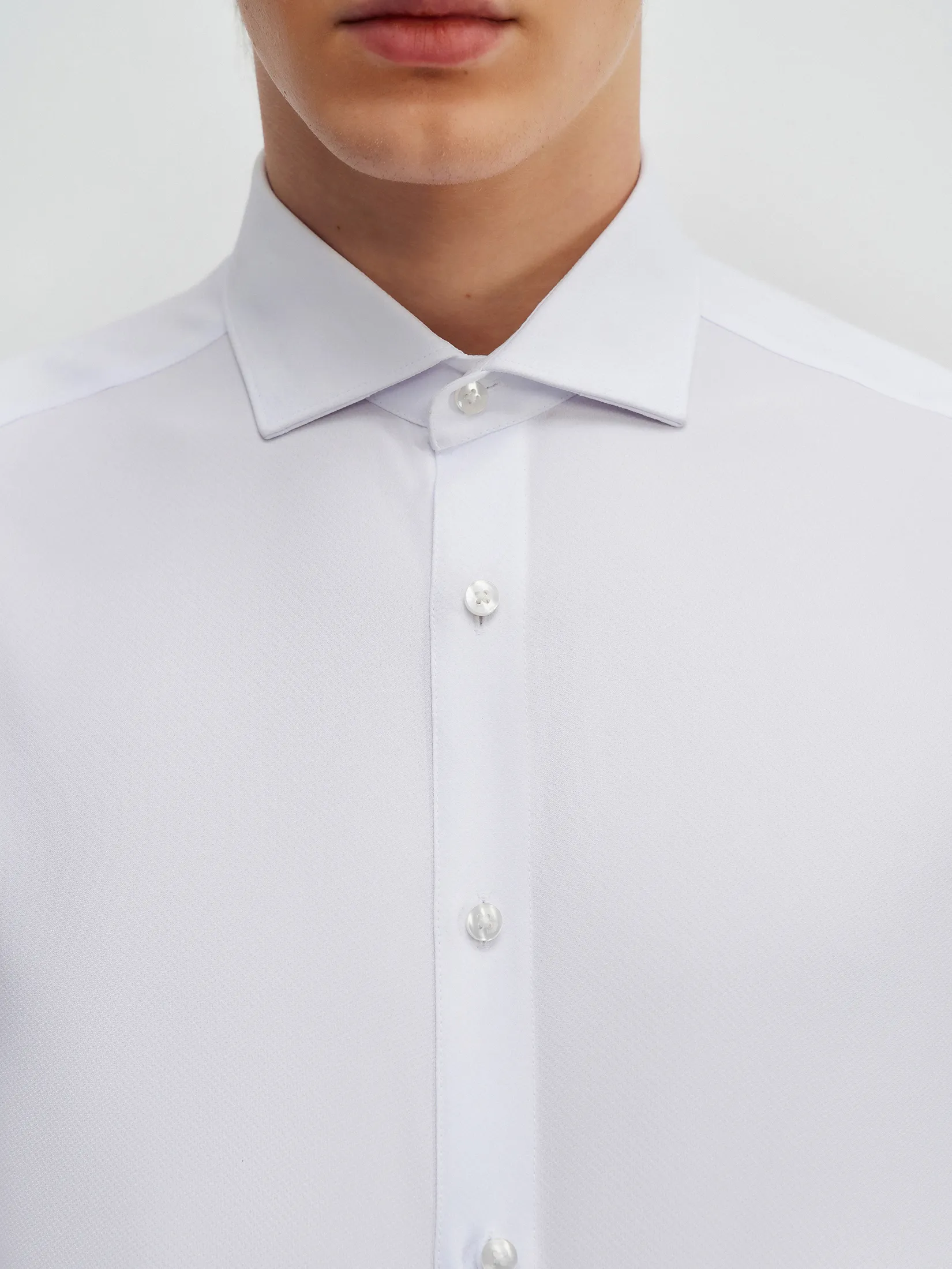 G2000 Men Clothing Non -Iron Quick Dry Twill Shirt  Smart Fit - White G2000 Men Clothing Non -Iron Quick Dry Twill Shirt  Smart Fit - White