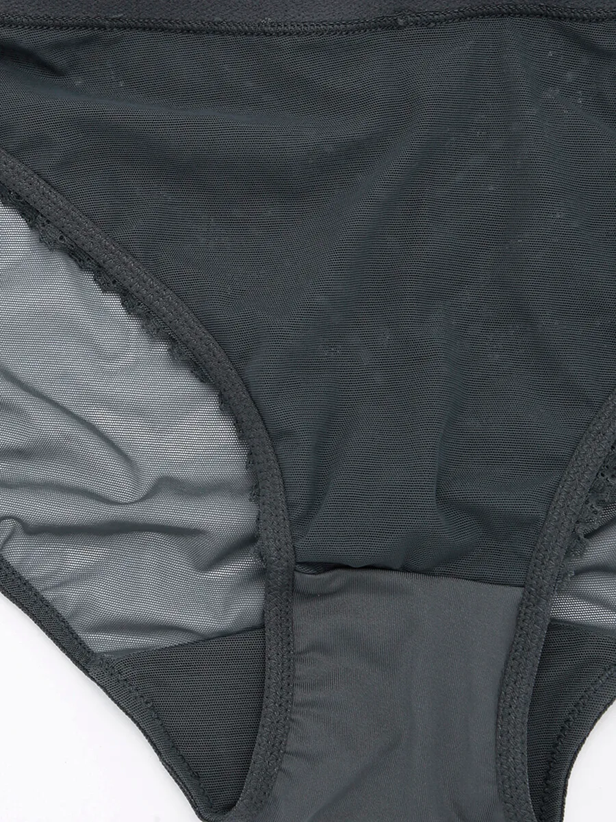 SABINA Maggie Mae Call Me Your Darling Bikini Panty - Dark Grey SABINA Maggie Mae Call Me Your Darling Bikini Panty - Dark Grey
