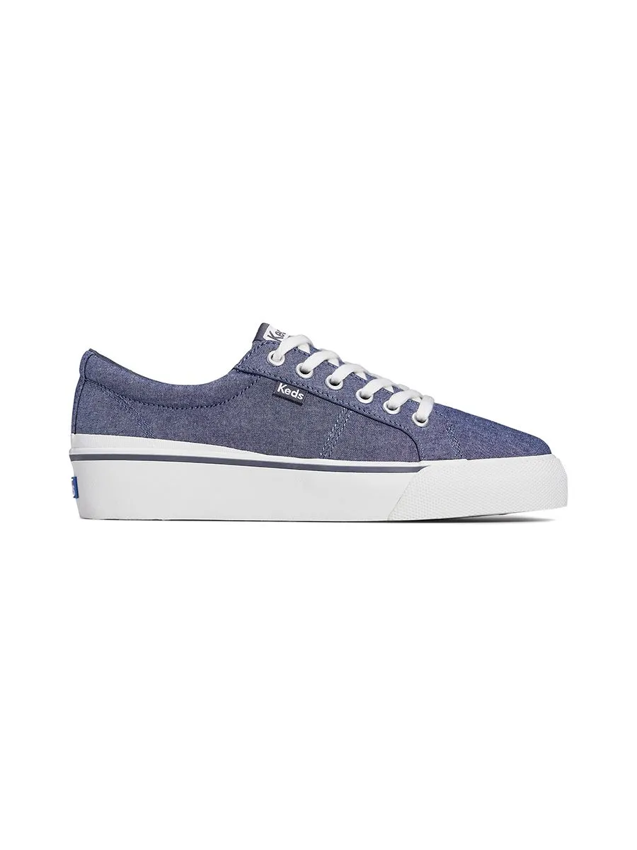 KEDS Women Jump Kick Duo Chambray Blue KEDS Women Jump Kick Duo Chambray Blue