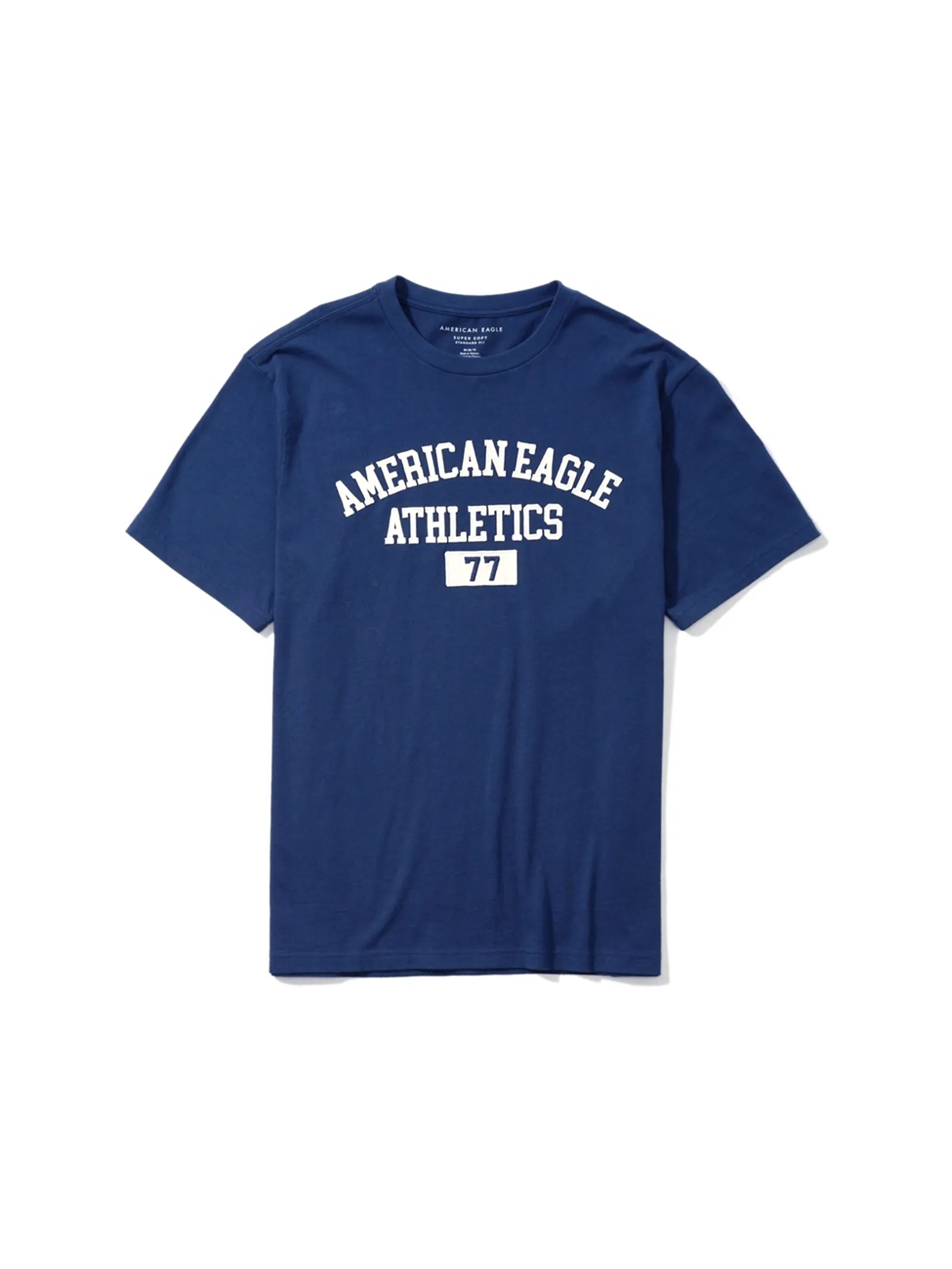 American Eagle MEN G ELEV INTL SS SET IN TEE- PC DYE + SERIOUSLY SOFT 410 NAVY American Eagle MEN G ELEV INTL SS SET IN TEE- PC DYE + SERIOUSLY SOFT 410 NAVY
