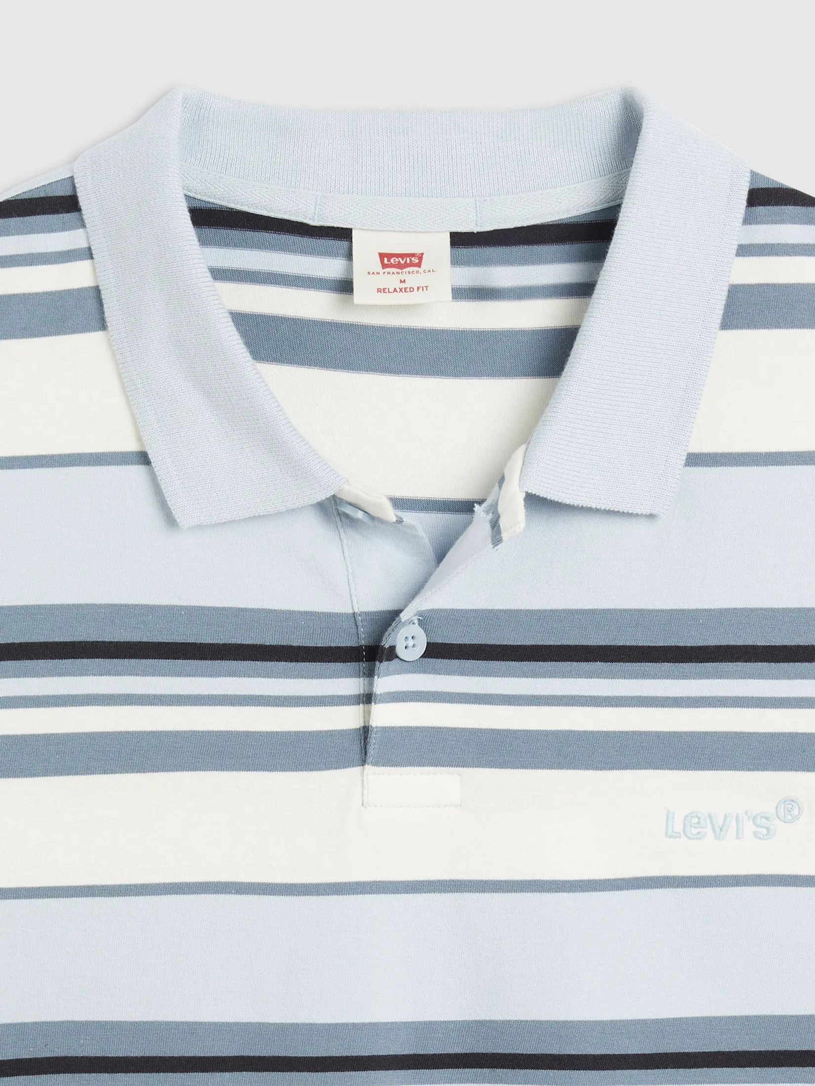 LEVI'S Men's Authentic Polo Blue LEVI'S Men's Authentic Polo Blue