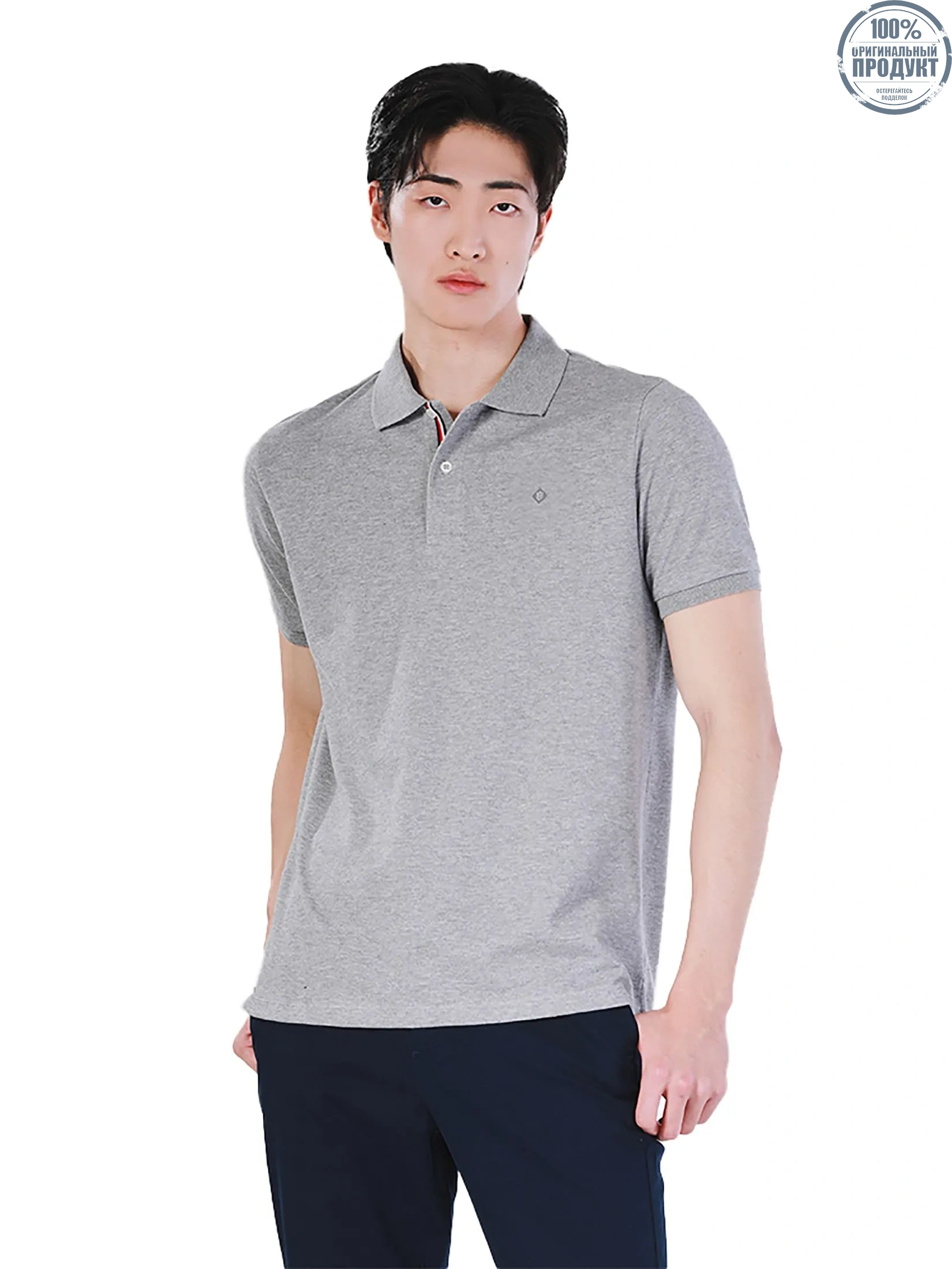 JOHN HENRY Men's Polo (Slim Fit) SDM Grey JOHN HENRY Men's Polo (Slim Fit) SDM Grey