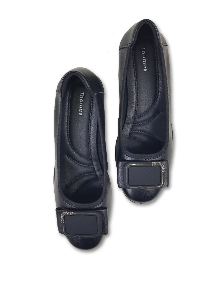 THAMES Women Wedges Black THAMES Women Wedges Black