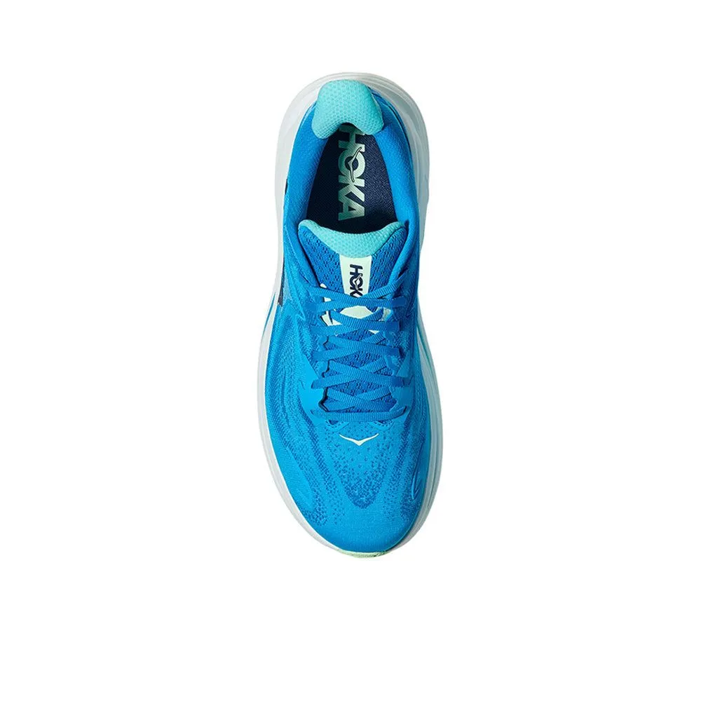 HOKA Men Running Shoes Clifton 10 Wide Blue - HO229SH380EETH HOKA Men Running Shoes Clifton 10 Wide Blue - HO229SH380EETH