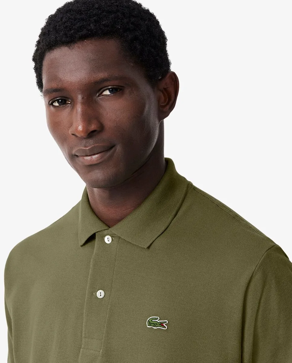 LACOSTE Classic Fit L.12.12 Original Piqu  Polo Shirt Green LACOSTE Classic Fit L.12.12 Original Piqu  Polo Shirt Green