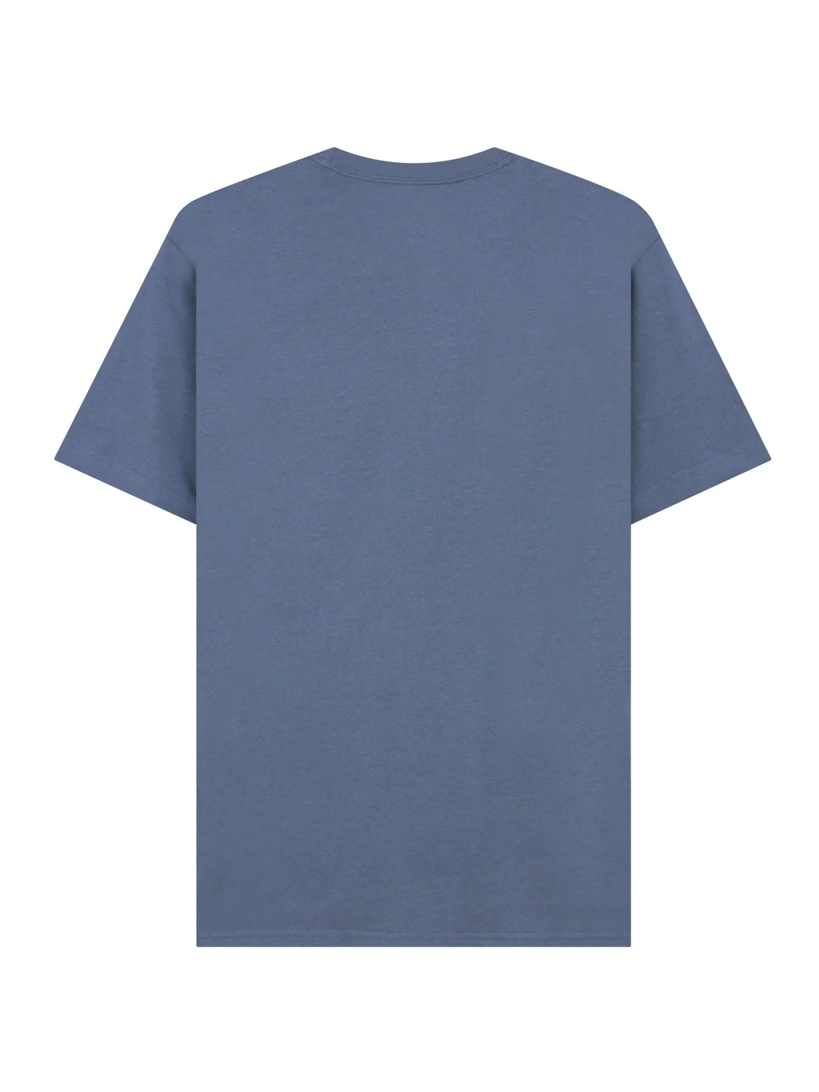 GIORDANO Men's Slim Jersey Printed Tee (Signature) Napture Blue GIORDANO Men's Slim Jersey Printed Tee (Signature) Napture Blue