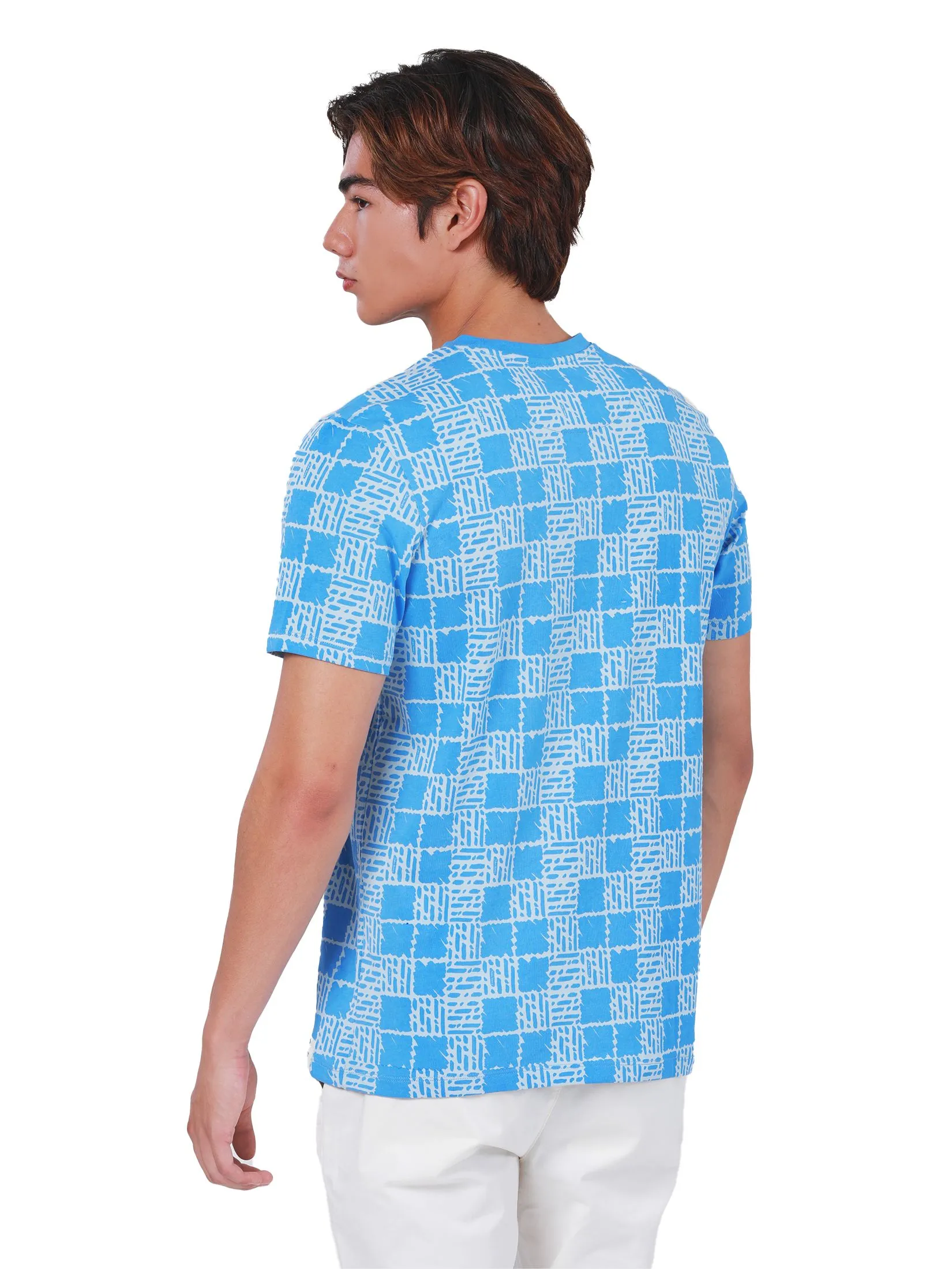 JOHN HENRY Men's T-Shirts (Slim Fit) REJUVENATE VACATION Blue JOHN HENRY Men's T-Shirts (Slim Fit) REJUVENATE VACATION Blue
