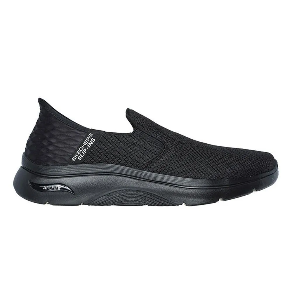 SKECHERS Men Training Shoes Slip-Ins: Go Walk AF 2.0 - Hands Free 2 Black - SK108SH363DRTH SKECHERS Men Training Shoes Slip-Ins: Go Walk AF 2.0 - Hands Free 2 Black - SK108SH363DRTH