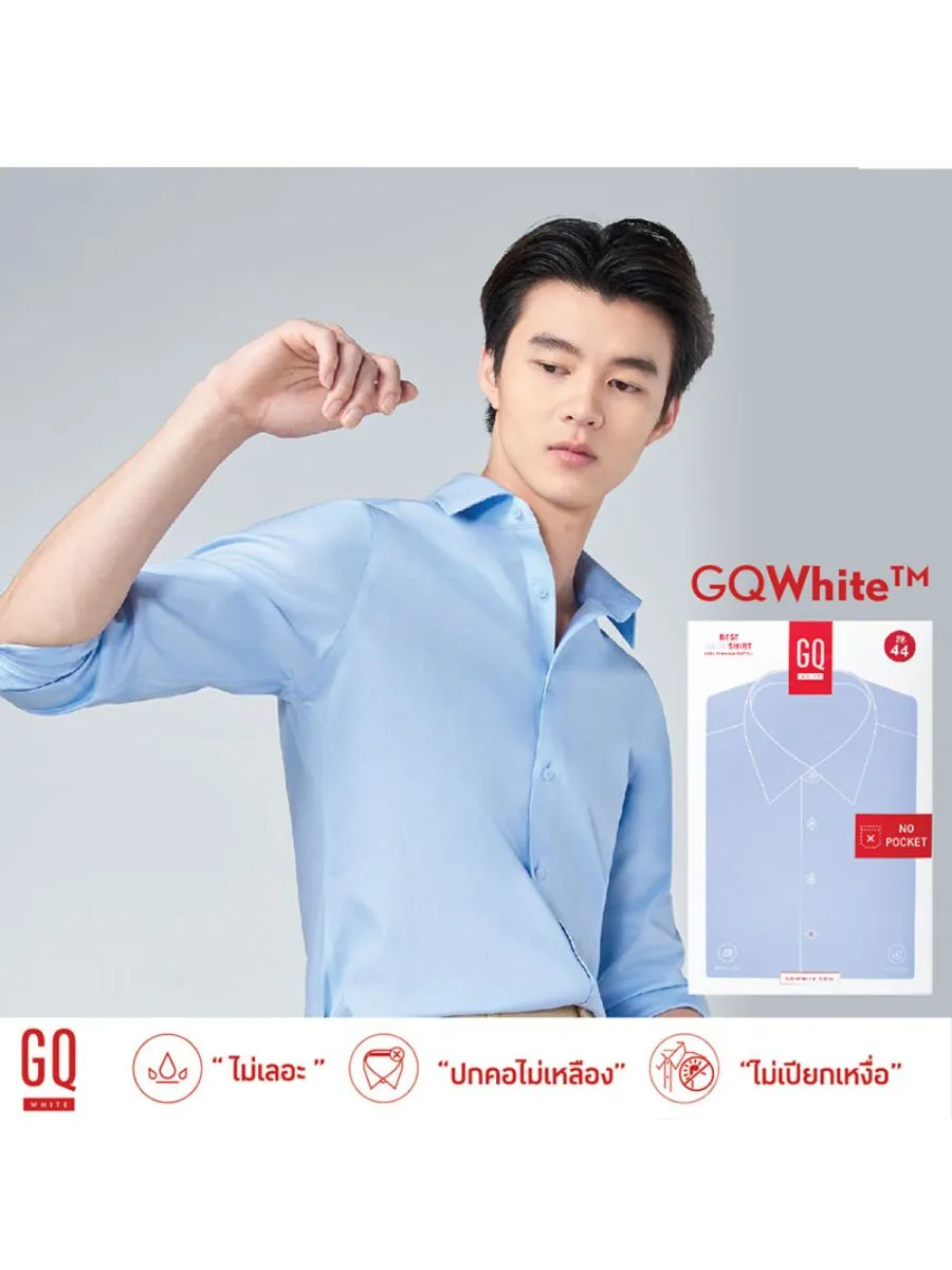 GQ SHIRT LS BW POCKET BK 039 GQ SHIRT LS BW POCKET BK 039