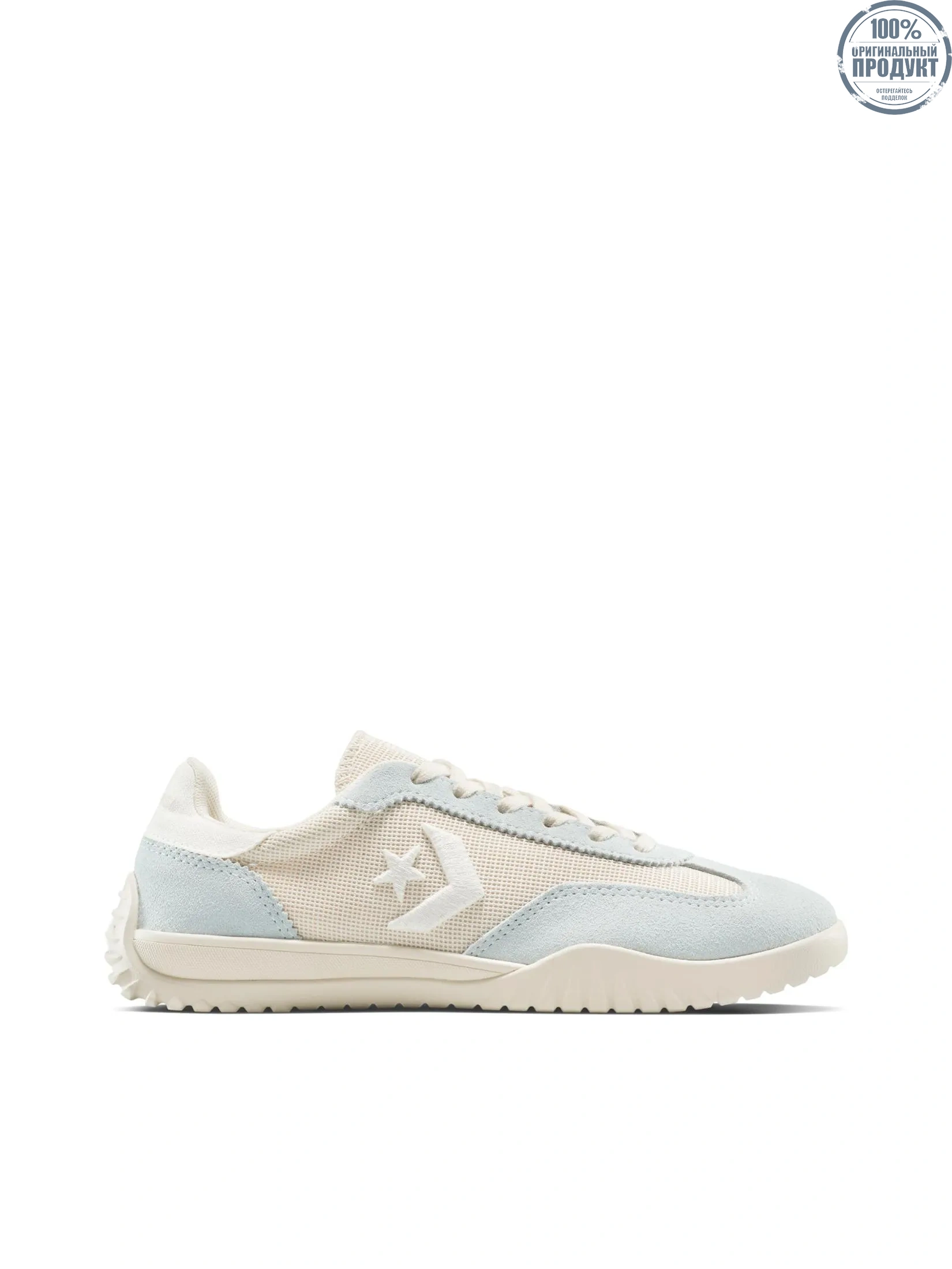 CONVERSE Women Sneakers Run Star Trainer Open Woven OX Cream/Blue CONVERSE Women Sneakers Run Star Trainer Open Woven OX Cream/Blue