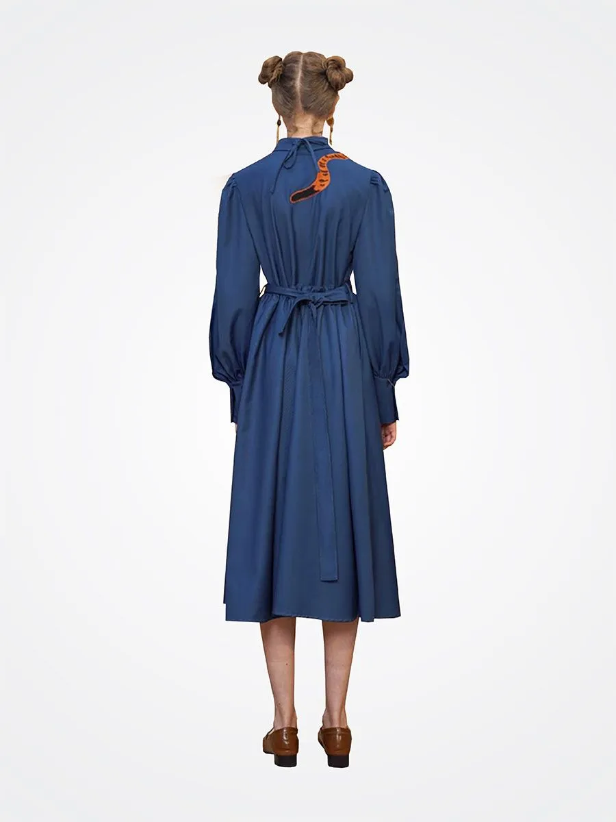 Camoooni Women Roaring Beauty Dress Blue Camoooni Women Roaring Beauty Dress Blue