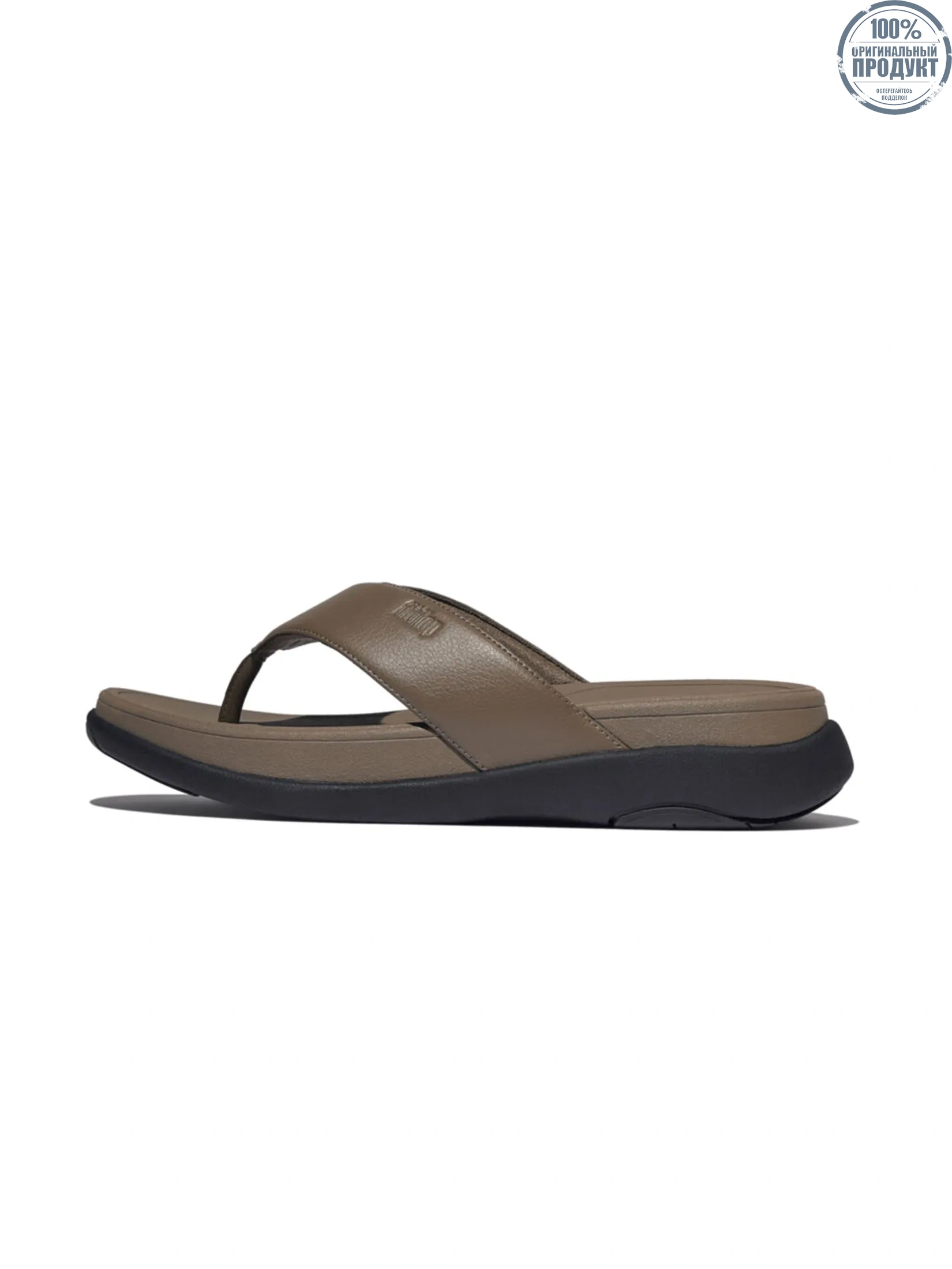 FitFlop™ MEN'S F-MODE GO TOE-POST SANDALS BROWN FitFlop™ MEN'S F-MODE GO TOE-POST SANDALS BROWN