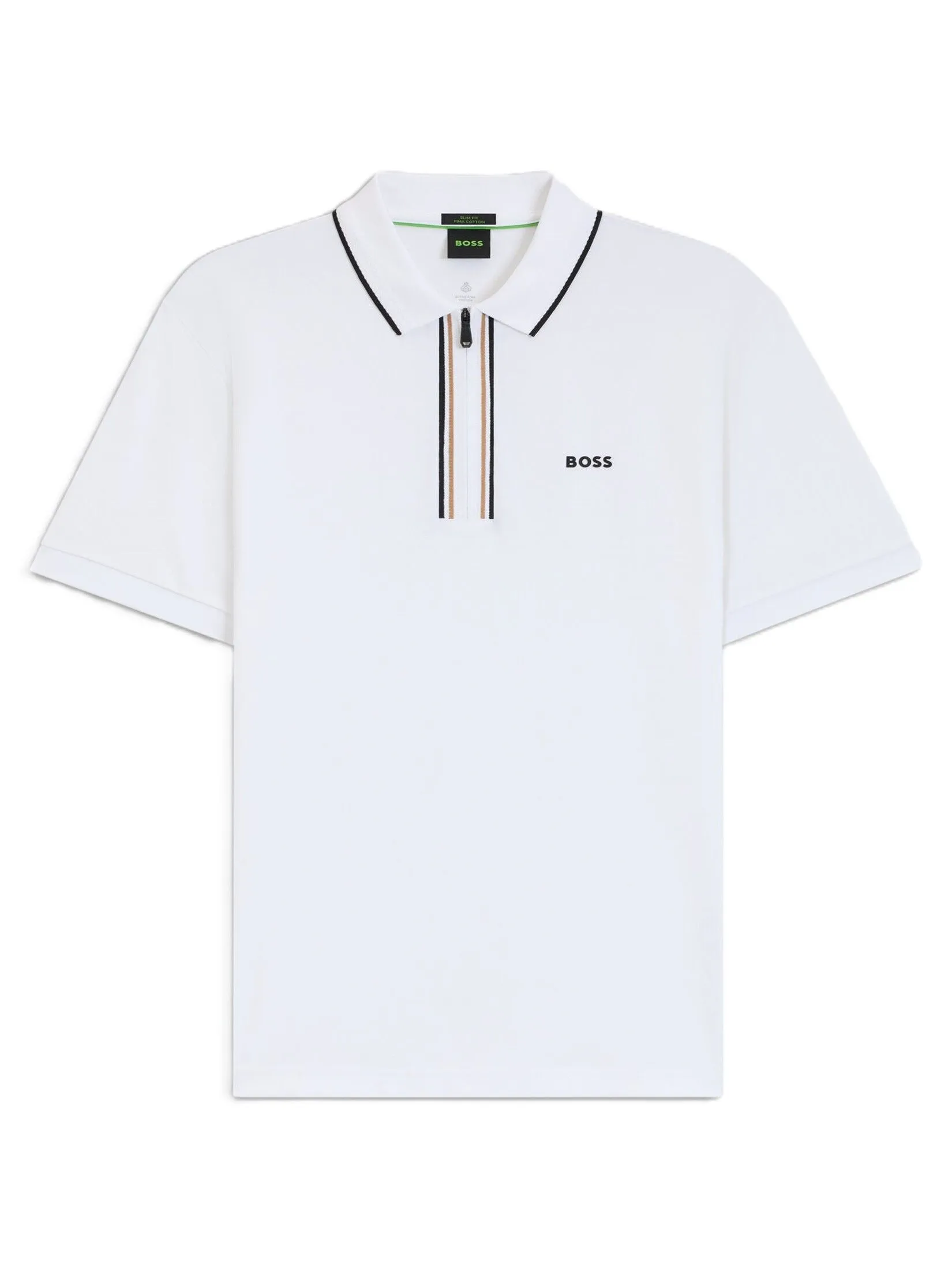 BOSS Men's Polo White BOSS Men's Polo White