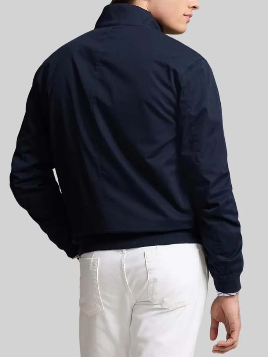 POLO RALPH LAUREN Men Jacket-Twill Jacket-Navy-410 POLO RALPH LAUREN Men Jacket-Twill Jacket-Navy-410