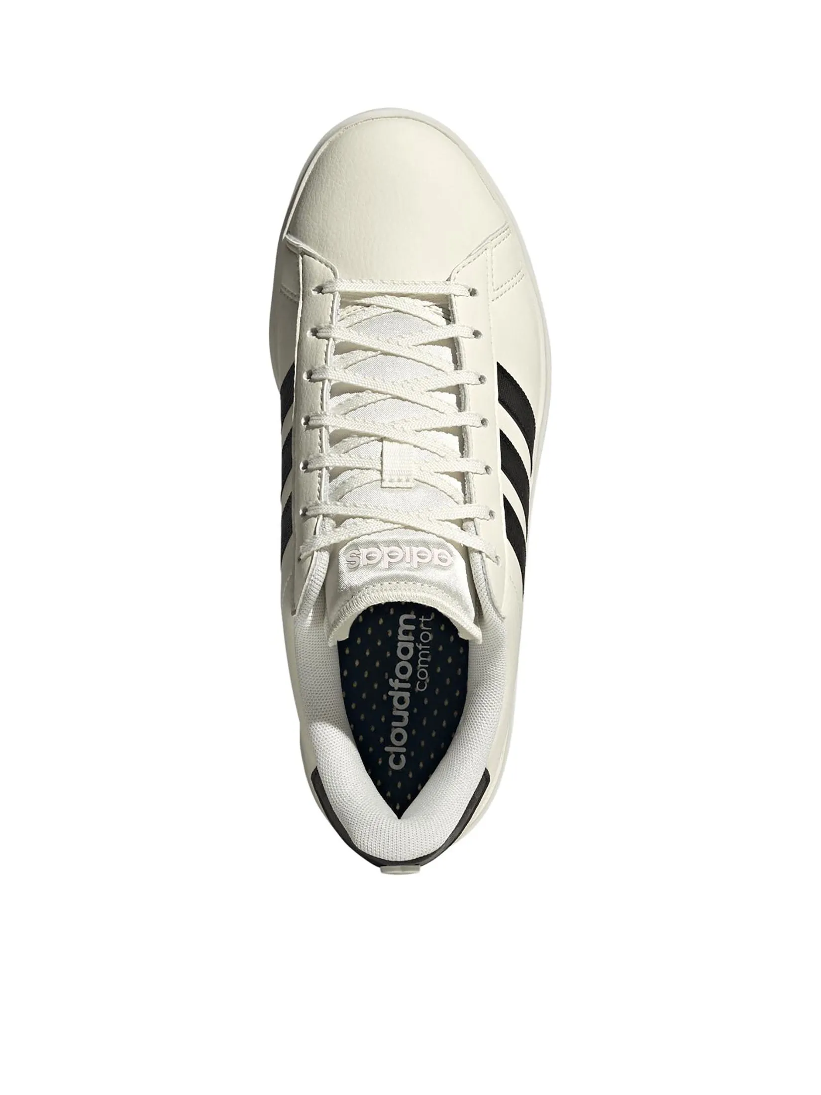 ADIDAS Women Sneakers Grand Court 2.0 JS4383 Off White / Core Black / Clear Pink ADIDAS Women Sneakers Grand Court 2.0 JS4383 Off White / Core Black / Clear Pink