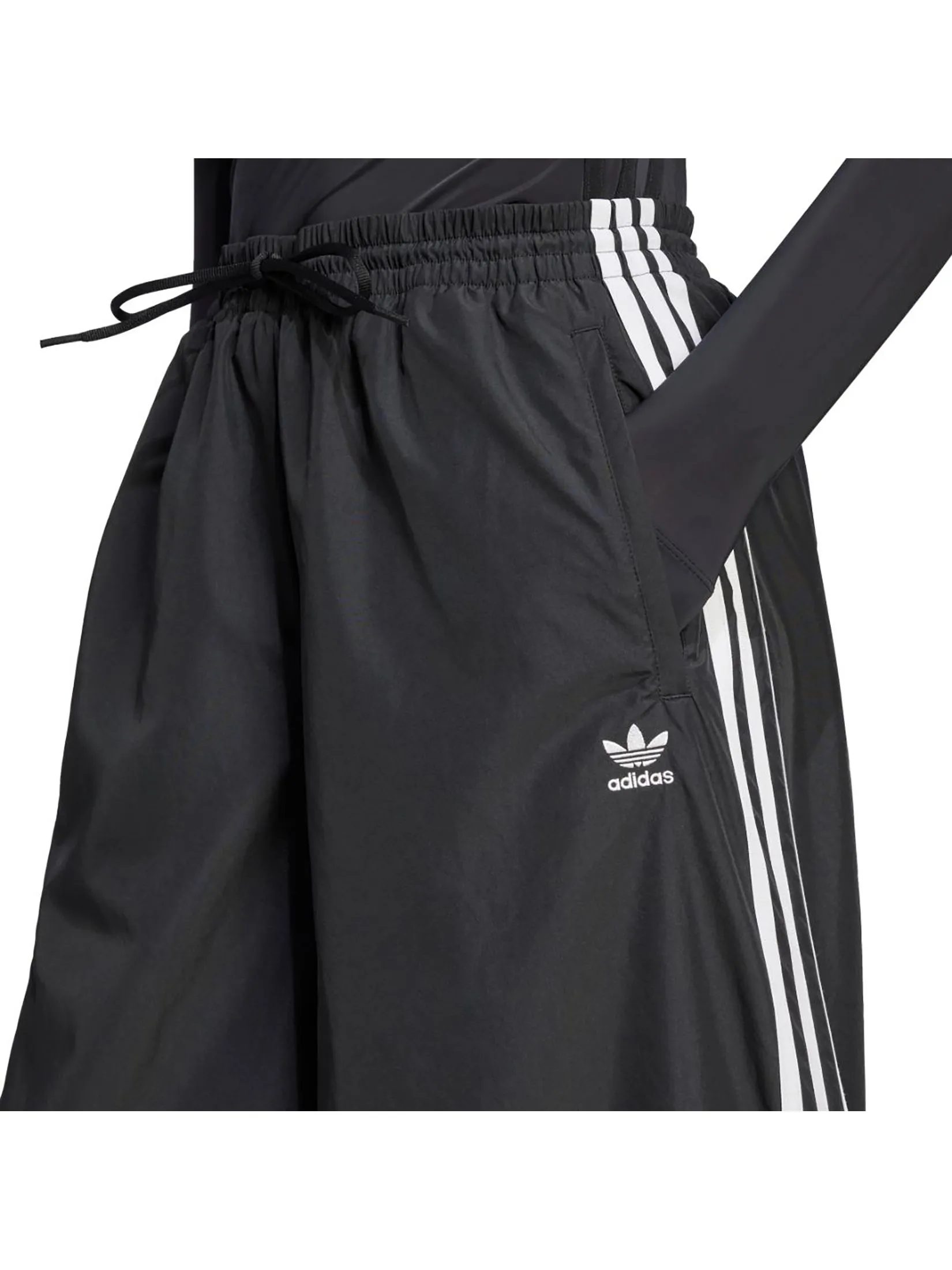 ADIDAS Women Track Tracksuit Bottoms Adicolor Firebird Oversized JD3390 Black ADIDAS Women Track Tracksuit Bottoms Adicolor Firebird Oversized JD3390 Black