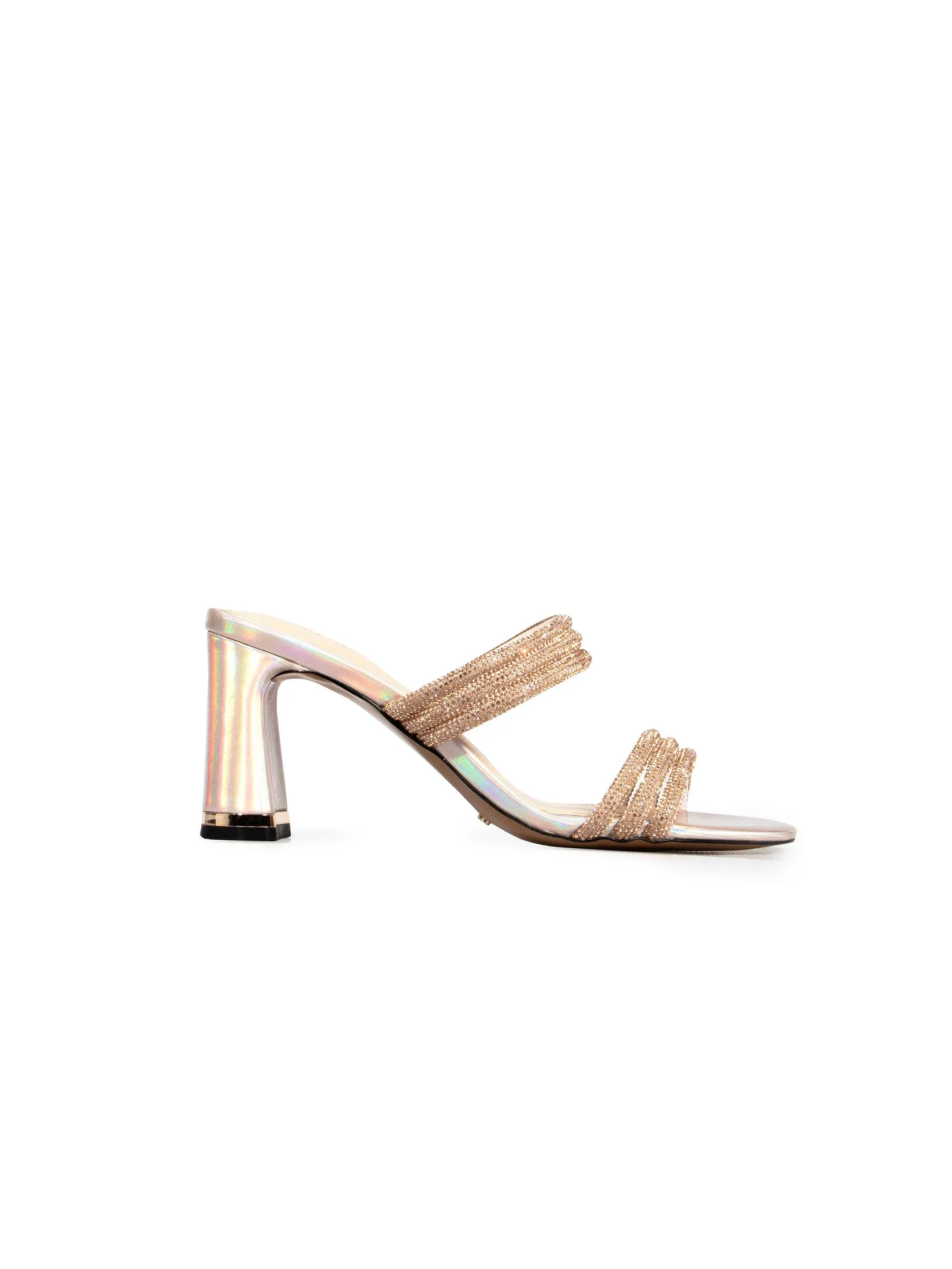 KENNETH COLE WOMEN HEELS AMELIA FLARE JEWEL / WHITE KENNETH COLE WOMEN HEELS AMELIA FLARE JEWEL / WHITE