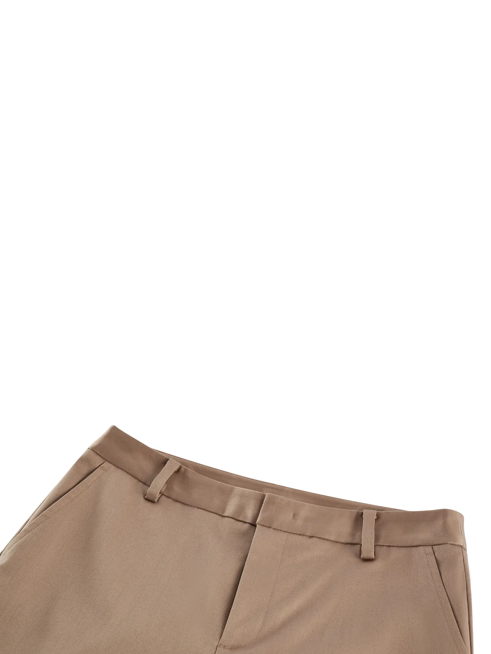 G2000 Women Clothing Cotton Blend Spandex Satin Ankle Skinny Casual Pants W/Belt Ankle Skinny Shape - Brown G2000 Women Clothing Cotton Blend Spandex Satin Ankle Skinny Casual Pants W/Belt Ankle Skinny Shape - Brown