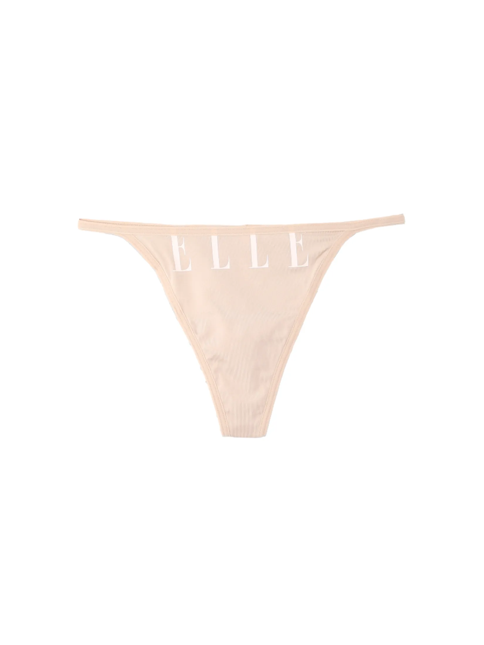 ELLE LINGERIE Women G-String Lowrise Panties LU8719 - Beige ELLE LINGERIE Women G-String Lowrise Panties LU8719 - Beige