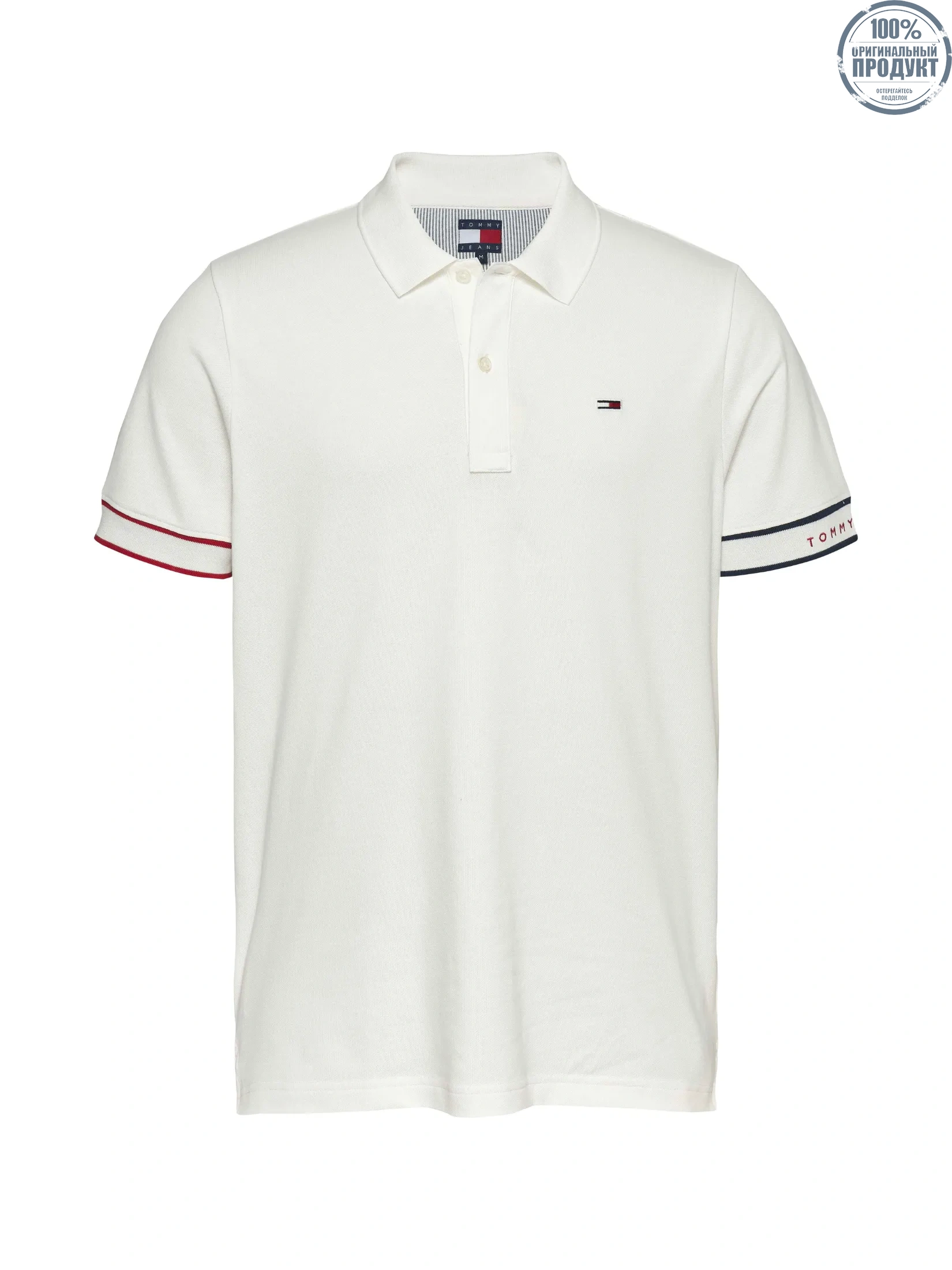 Tommy Jeans MEN POLO White Slim Fit Tommy Jeans MEN POLO White Slim Fit