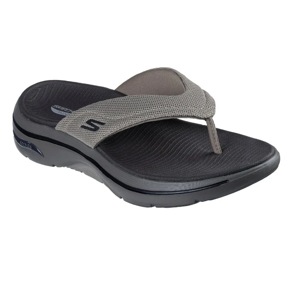 SKECHERS Men Sandals GO WALK® Arch Fit 2.0 - Surfacer III Black - SK108SH571EHTH SKECHERS Men Sandals GO WALK® Arch Fit 2.0 - Surfacer III Black - SK108SH571EHTH