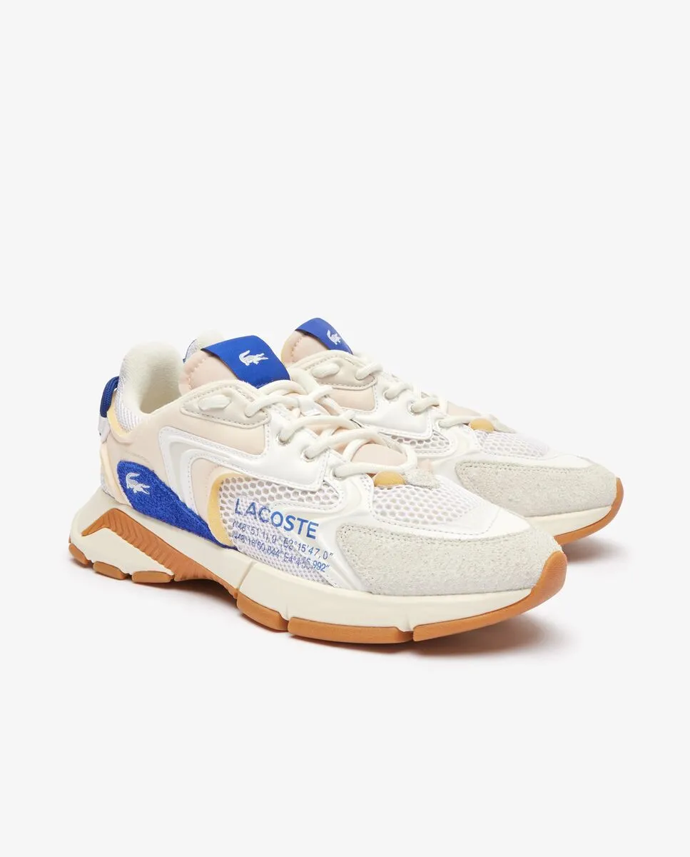 LACOSTE Men’s L003 Neo Contrasted Accent Trainers White LACOSTE Men’s L003 Neo Contrasted Accent Trainers White