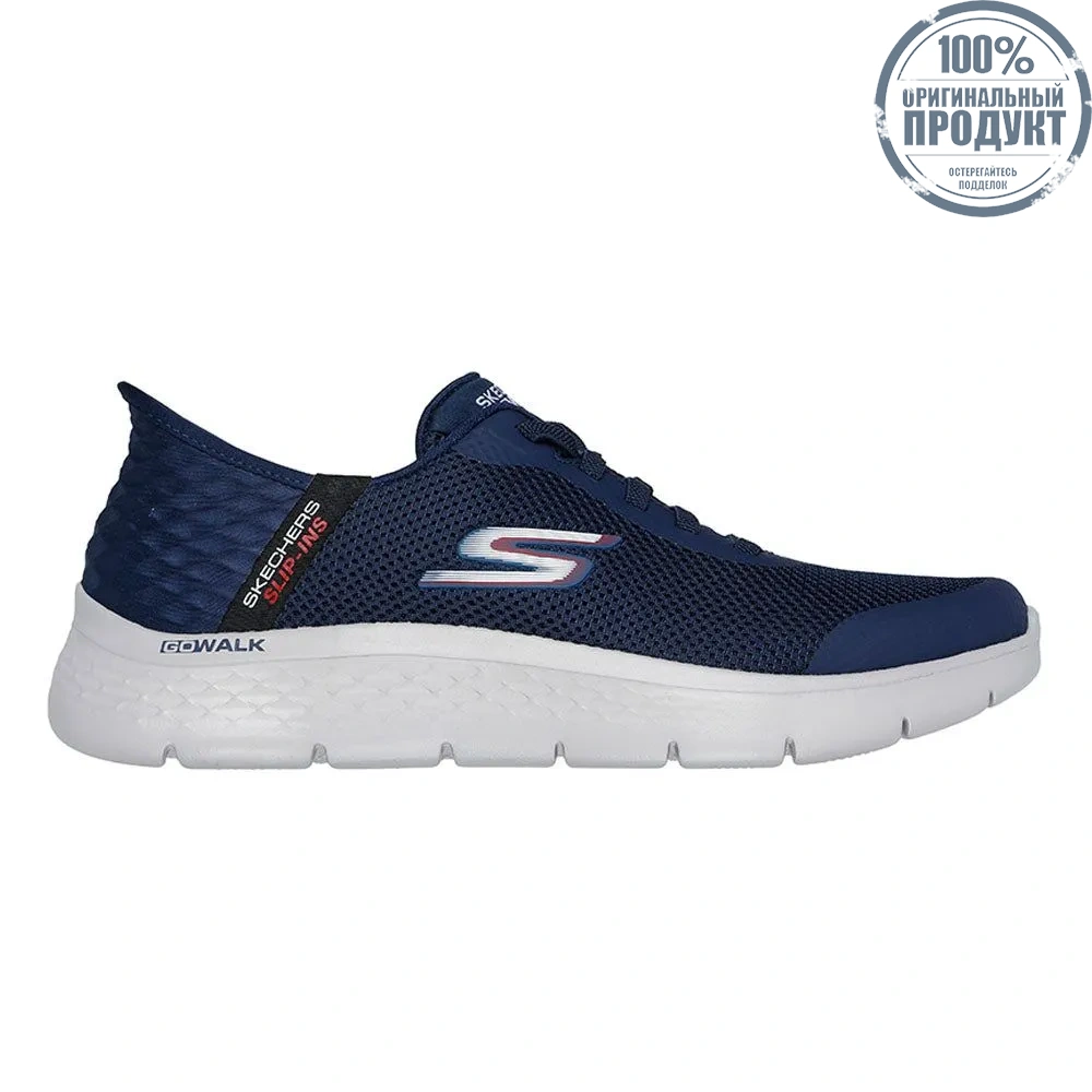 SKECHERS Men Training Shoes Slip-ins® GO WALK® Flex - Hands Up Blue - SK108SH530EHTH SKECHERS Men Training Shoes Slip-ins® GO WALK® Flex - Hands Up Blue - SK108SH530EHTH