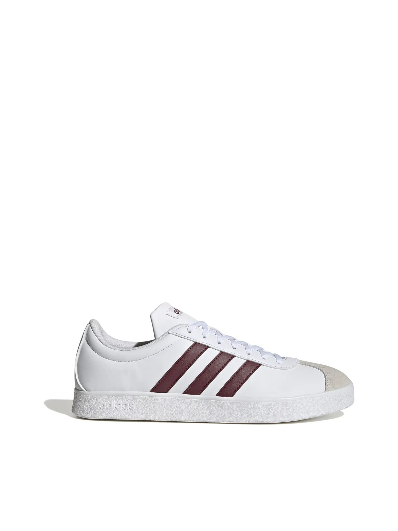 ADIDAS Men Sneakers VL Court Base ID3713 Cloud White / Shadow Red / Grey One ADIDAS Men Sneakers VL Court Base ID3713 Cloud White / Shadow Red / Grey One