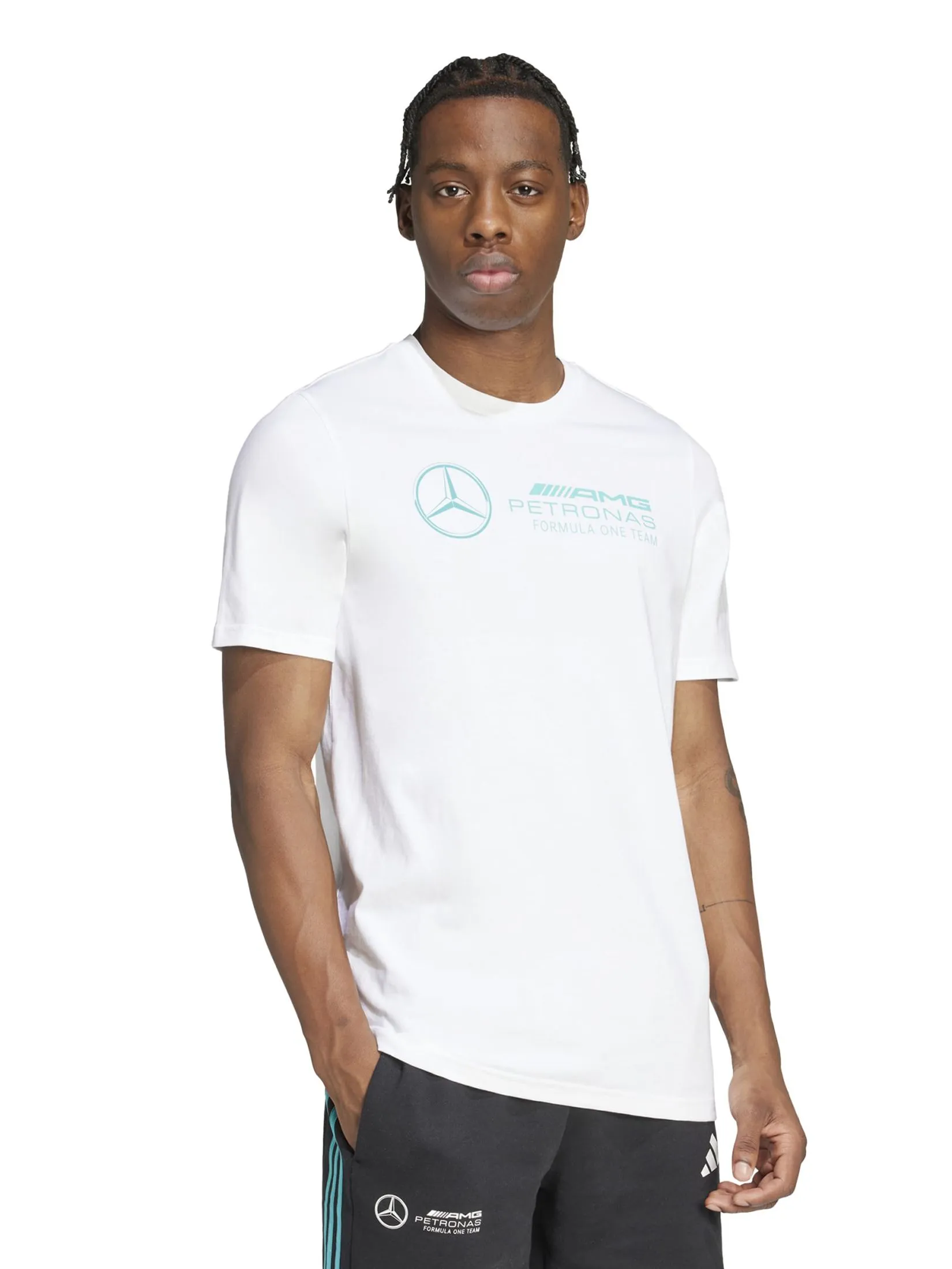 ADIDAS Men T-Shirt Mercedes - AMG Petronas Formula One Team DNA Graphic ADIDAS Men T-Shirt Mercedes - AMG Petronas Formula One Team DNA Graphic