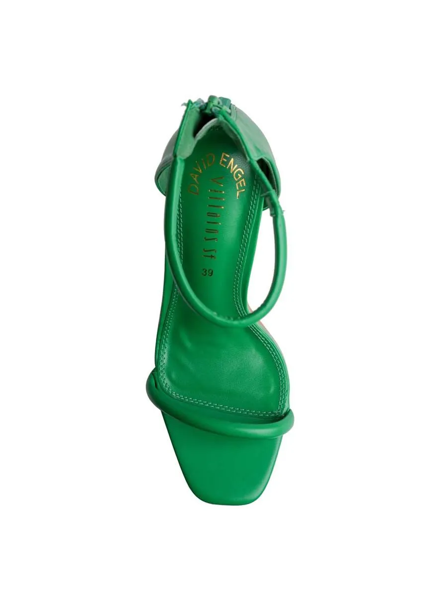 VILLAINS SF ARLENE Women's Heeled Sandals GREEN VILLAINS SF ARLENE Women's Heeled Sandals GREEN