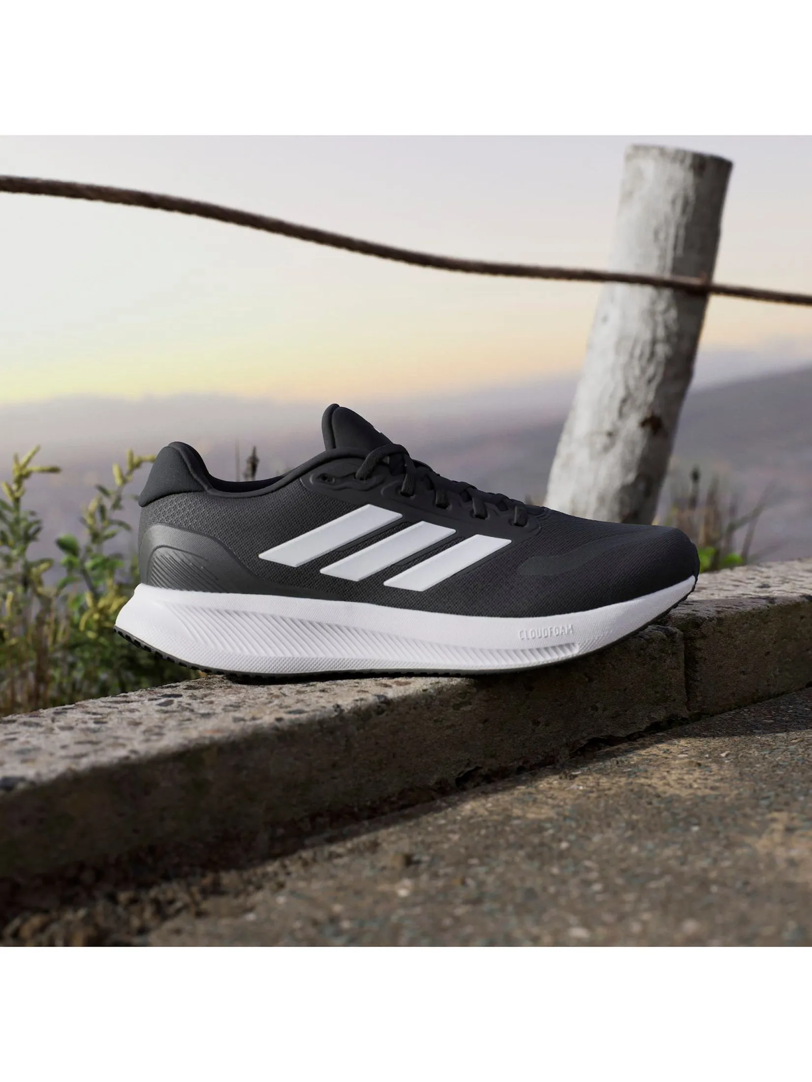 ADIDAS Men Running Shoes Runfalcon 5 IH7758 Core Black / Cloud White / Core Black ADIDAS Men Running Shoes Runfalcon 5 IH7758 Core Black / Cloud White / Core Black