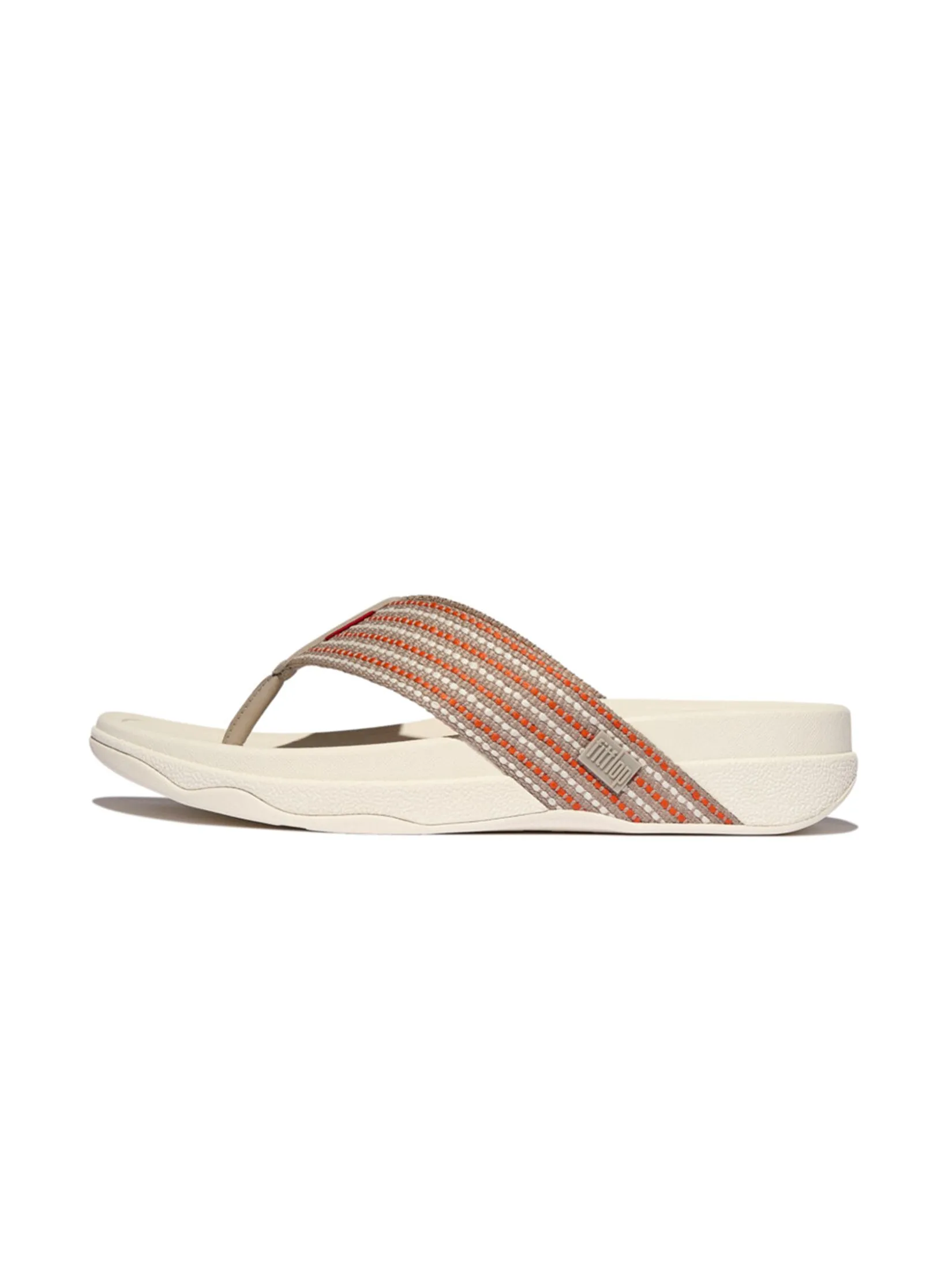 FitFlop™ MEN'S SURFER WEAVE-STRIPE BEIGE FitFlop™ MEN'S SURFER WEAVE-STRIPE BEIGE