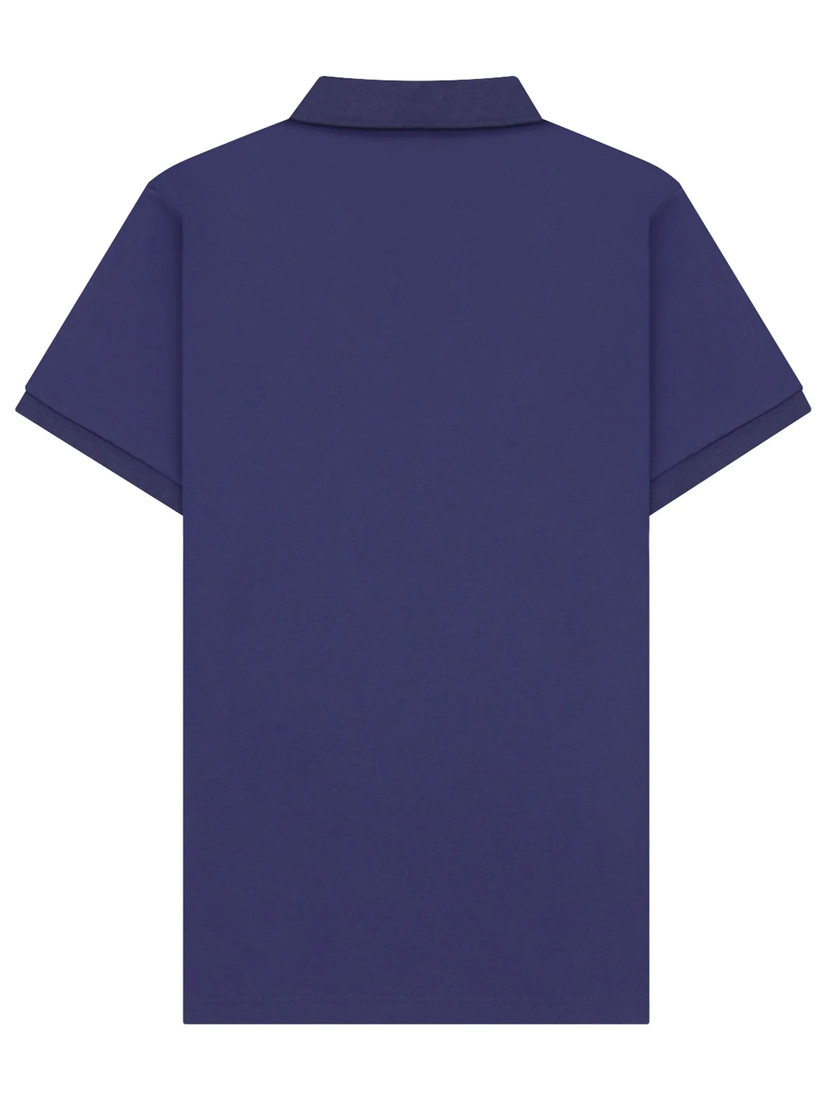 GIORDANO Men's Interlock Embroidery Polo (Liquid Touch) Ecilpse purple GIORDANO Men's Interlock Embroidery Polo (Liquid Touch) Ecilpse purple