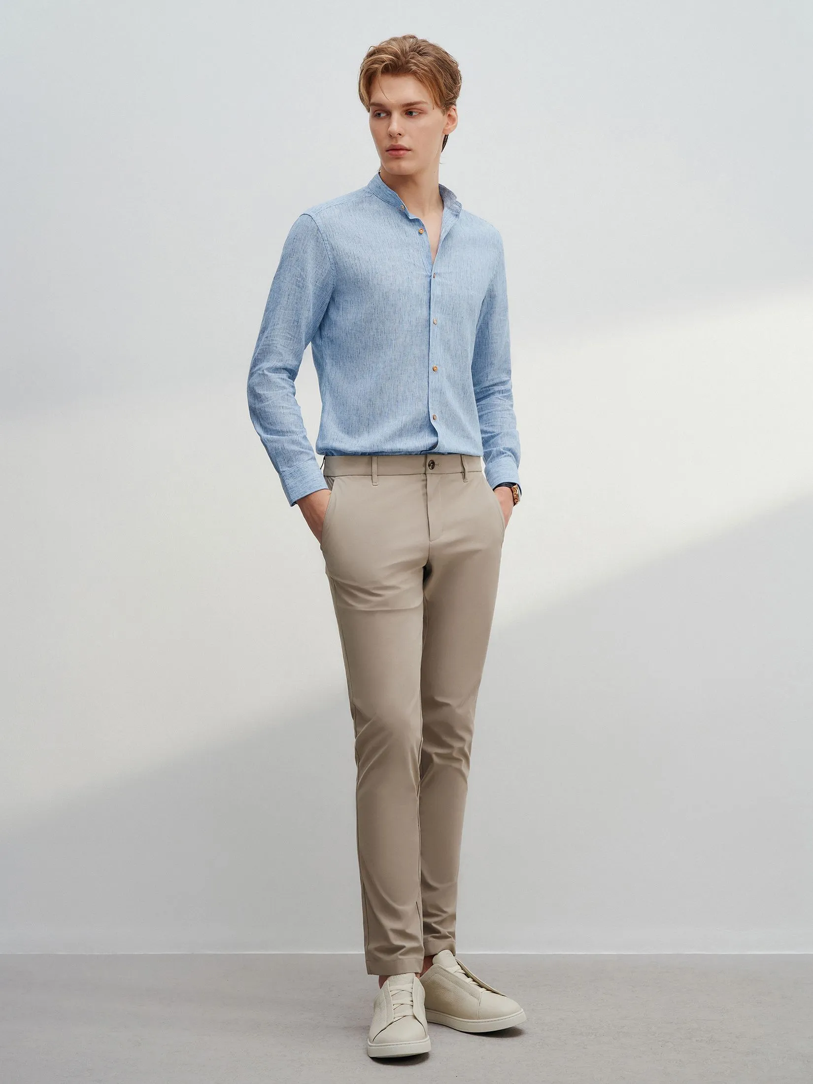 G2000 Men Clothing Casual Pants  Extra Slim Fit - Beige G2000 Men Clothing Casual Pants  Extra Slim Fit - Beige