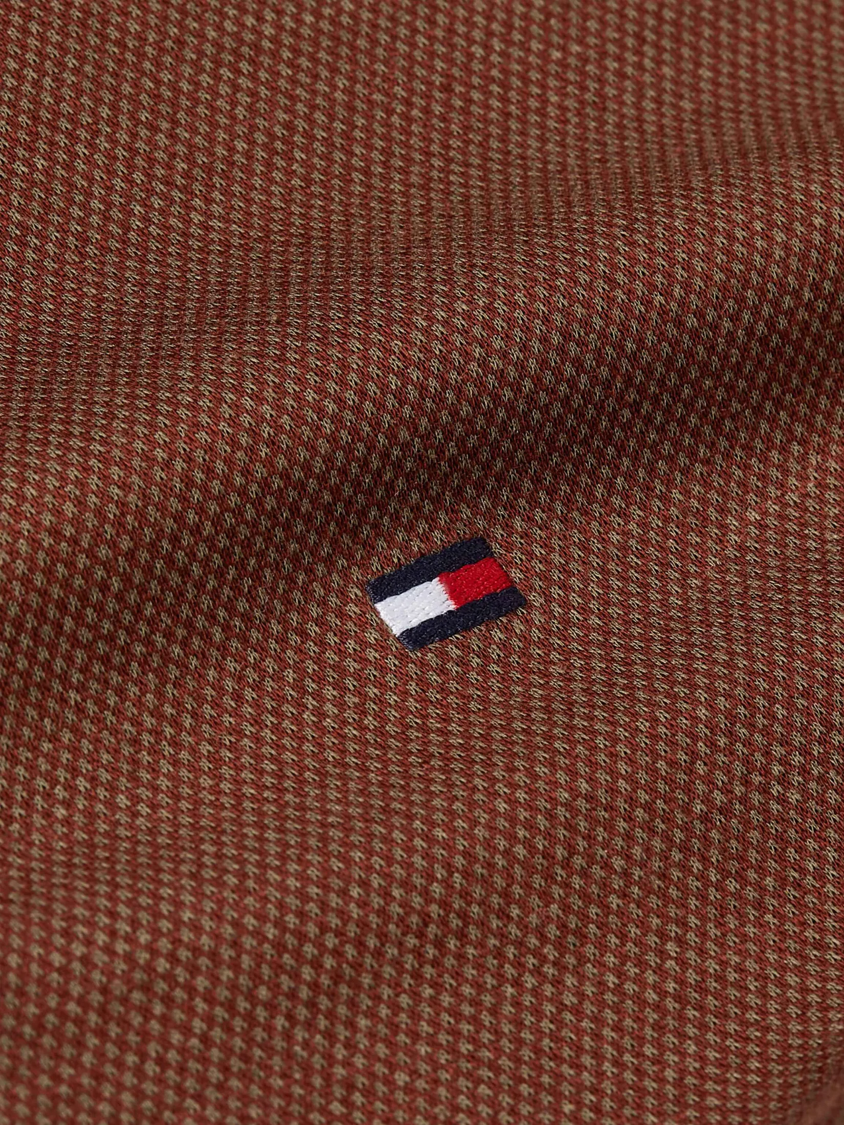TOMMY HILFIGER Men POLO BROWN TOMMY HILFIGER Men POLO BROWN