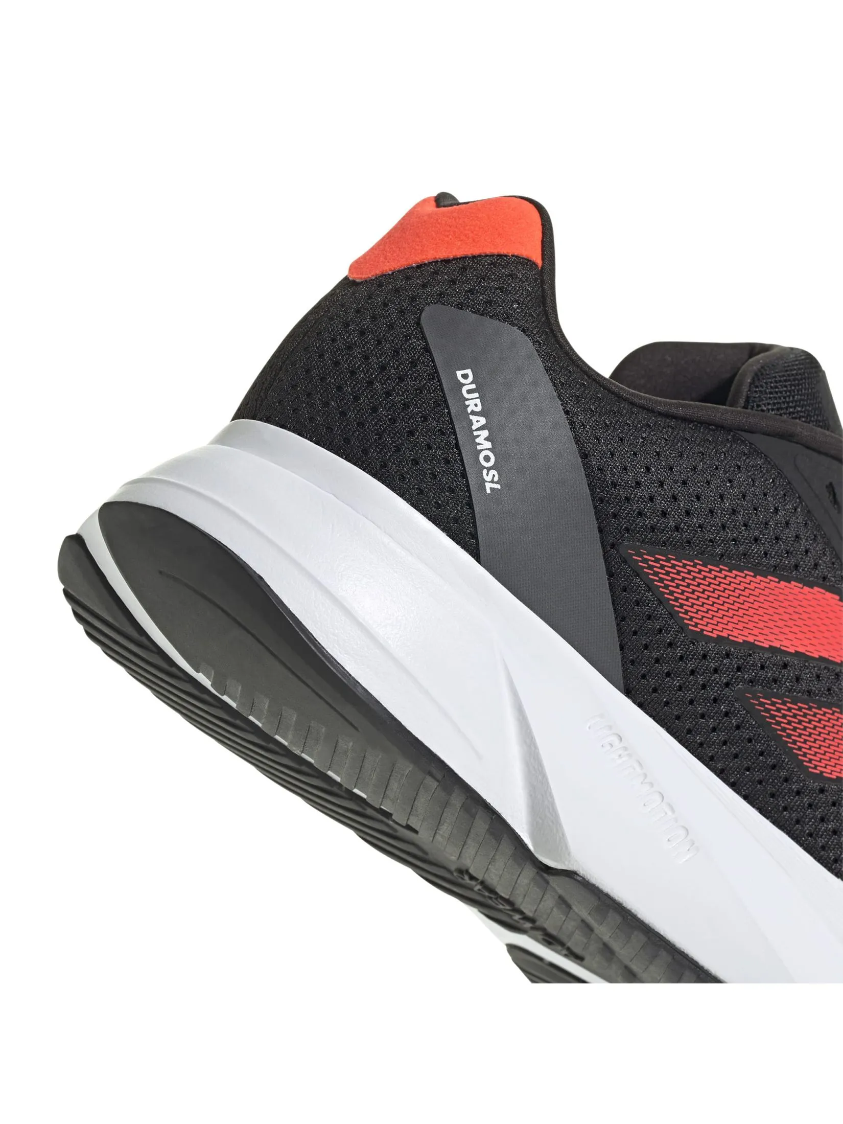 ADIDAS Men Running Shoes Duramo SL IF9483 Core Black / Solar Red / Grey Six ADIDAS Men Running Shoes Duramo SL IF9483 Core Black / Solar Red / Grey Six
