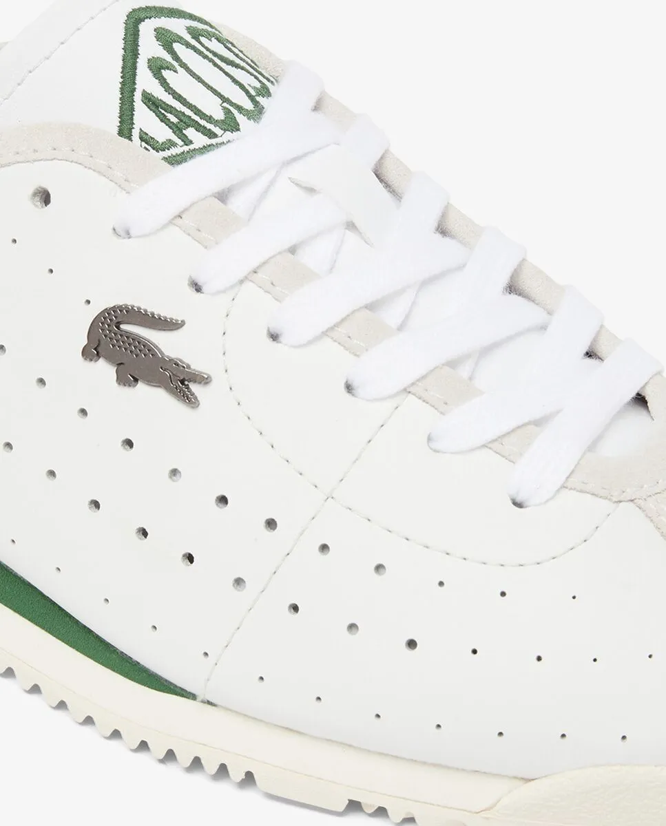 LACOSTE Women’s Club-Low Leather Sneakers White LACOSTE Women’s Club-Low Leather Sneakers White