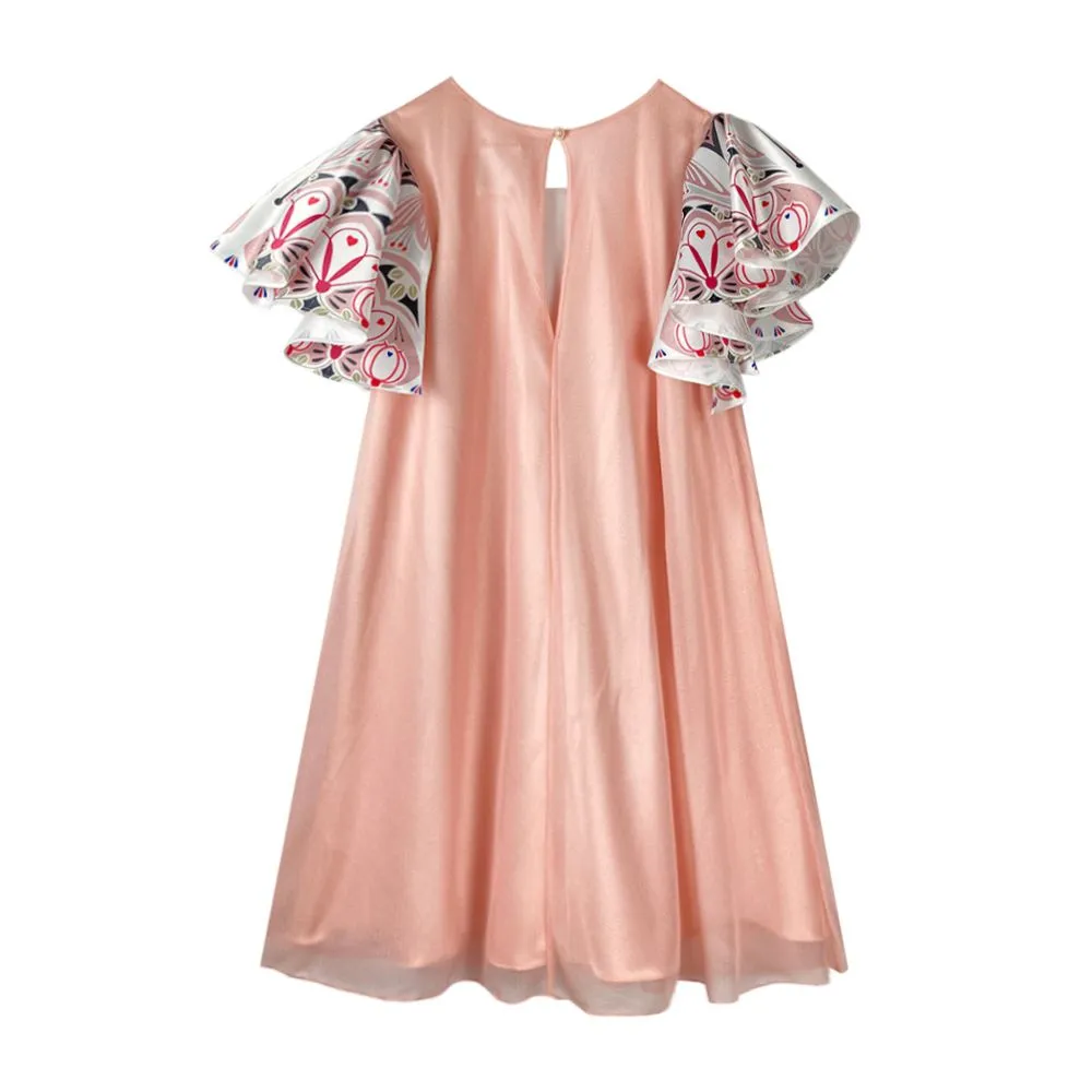 iCONiC PINK FLOW DRESS MODEL FLOW DRESS iCONiC PINK FLOW DRESS MODEL FLOW DRESS