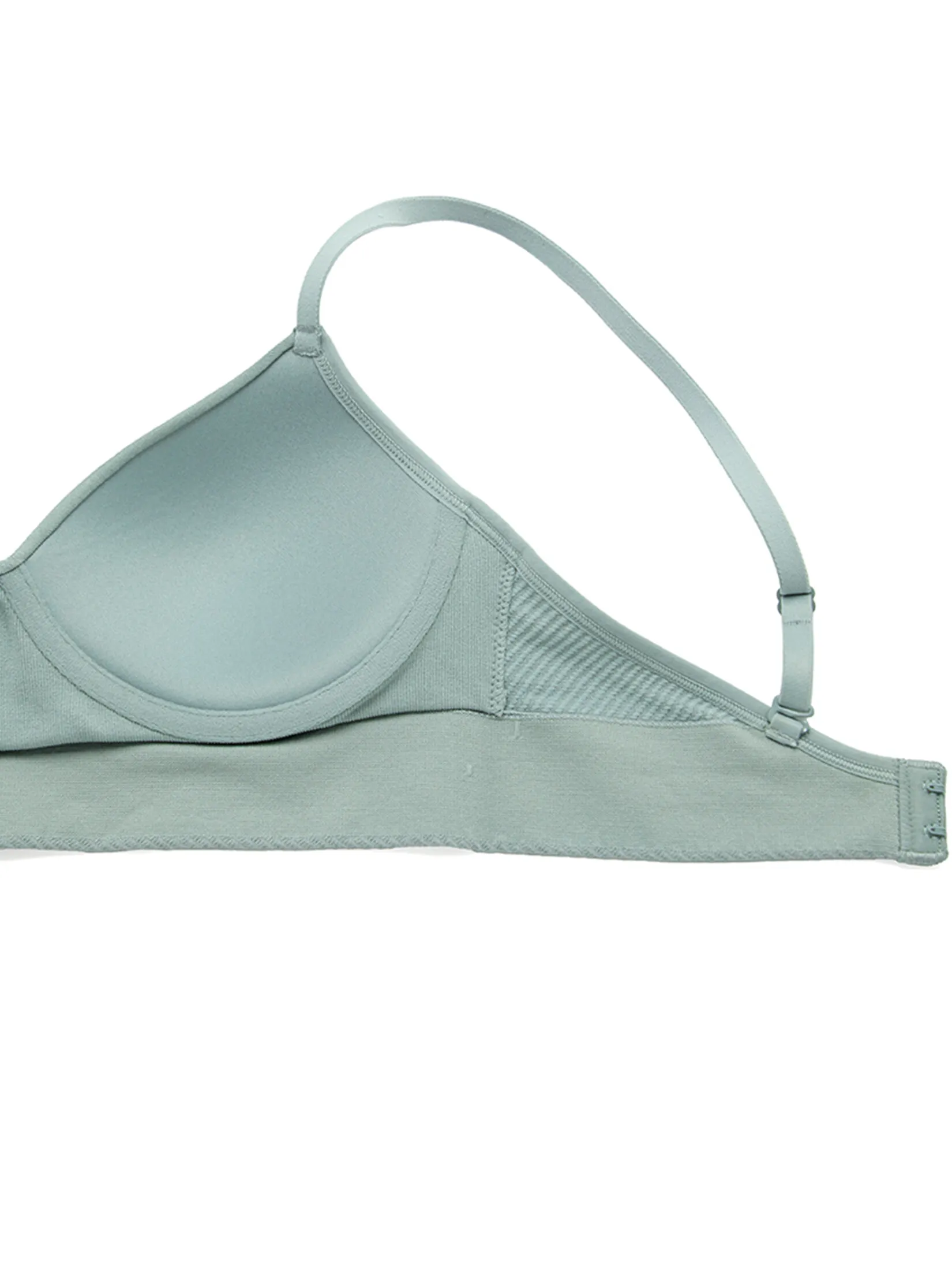 SABINA Bra Wireless Woman Soft and Cozy - Light Green SABINA Bra Wireless Woman Soft and Cozy - Light Green