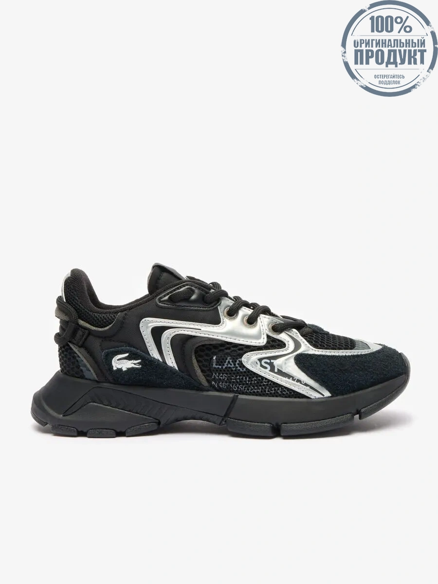 LACOSTE Black Women’s L003 Neo Contrasted Trainers LACOSTE Black Women’s L003 Neo Contrasted Trainers