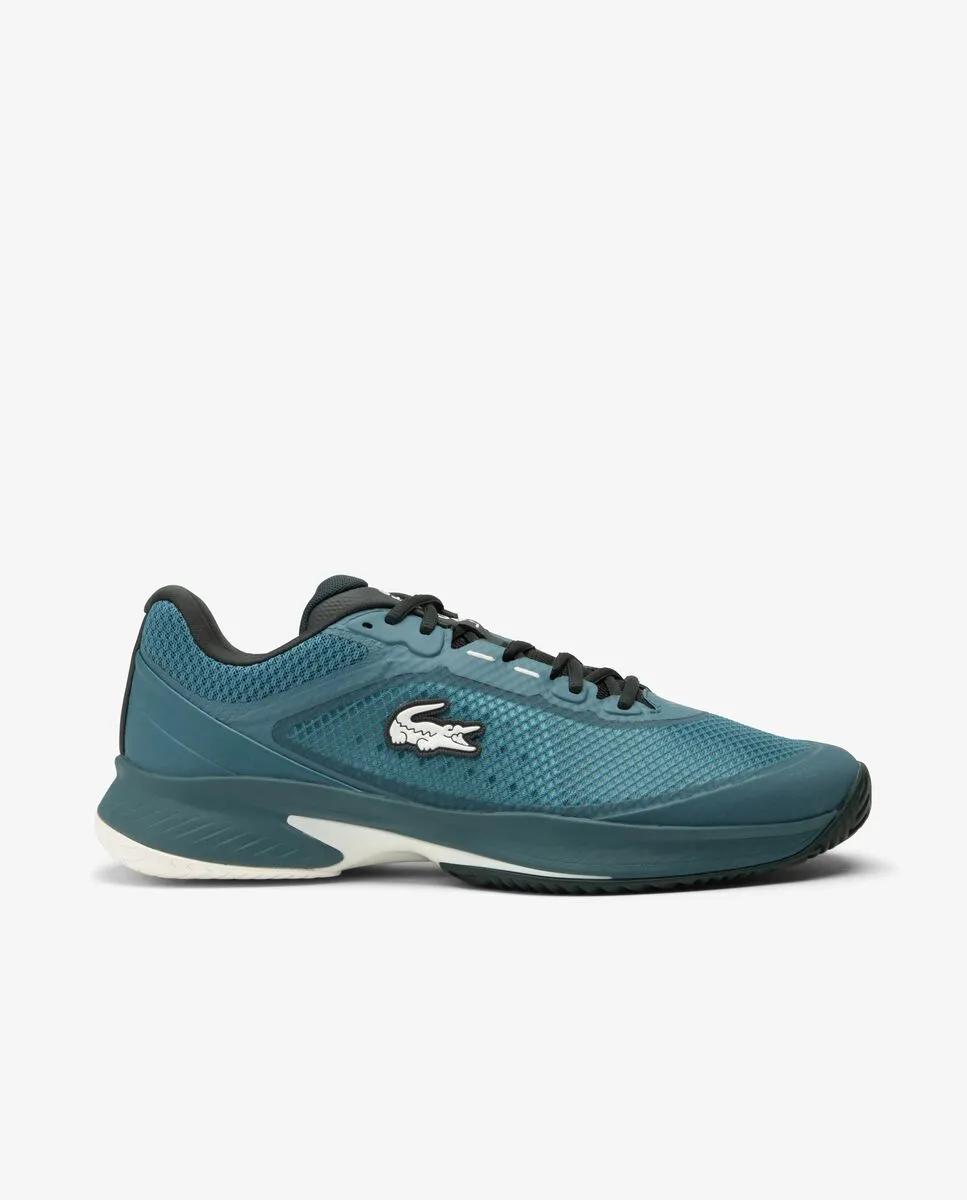 LACOSTE Dark Green Men’s Tech Point Tennis Shoes LACOSTE Dark Green Men’s Tech Point Tennis Shoes