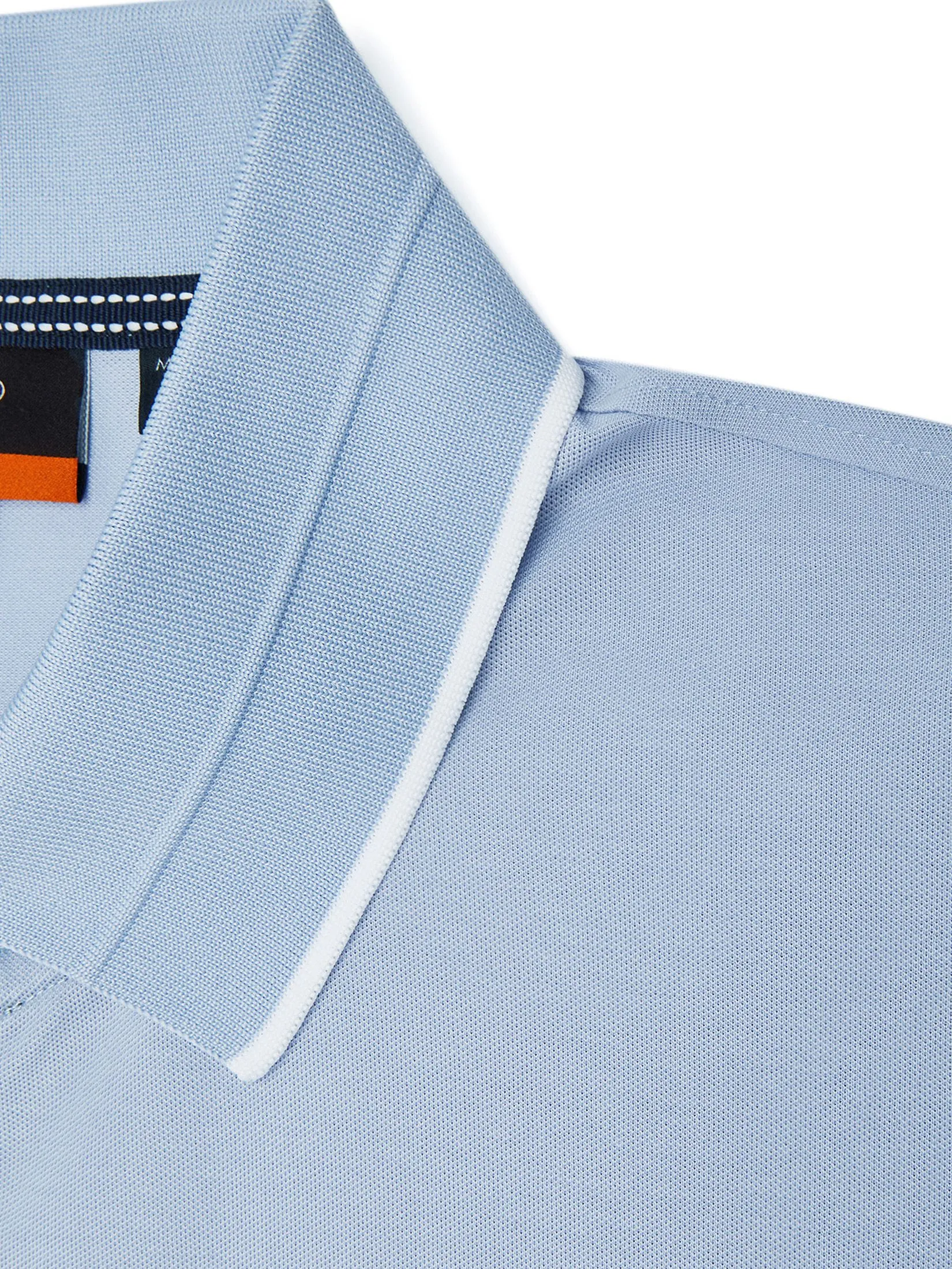 G2000 Men Clothing Super Light Mercerized Cotton  Pique Polo  Smart Fit - Blue G2000 Men Clothing Super Light Mercerized Cotton  Pique Polo  Smart Fit - Blue